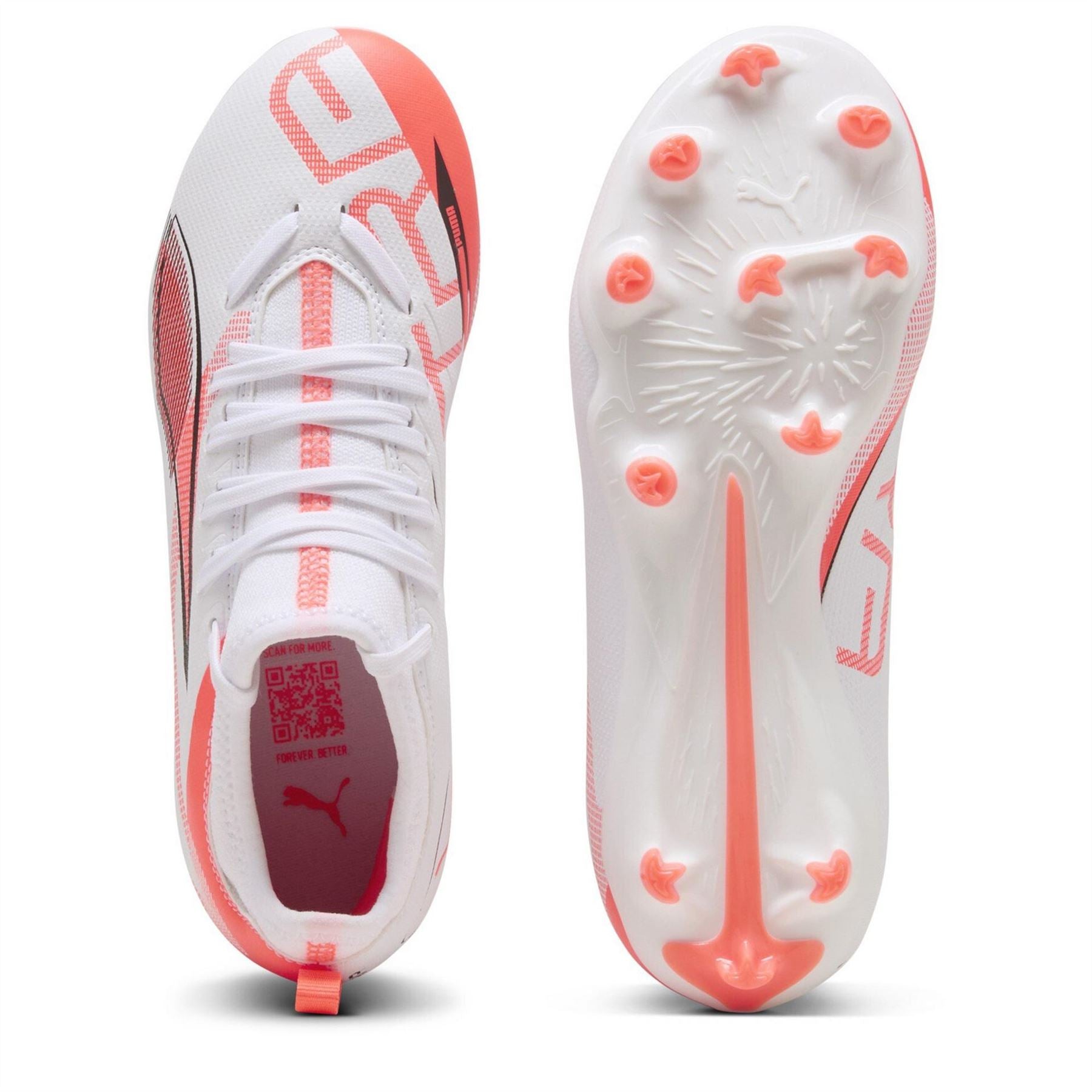 Puma Ultra Match Firm Ground Football Boots Juniors
