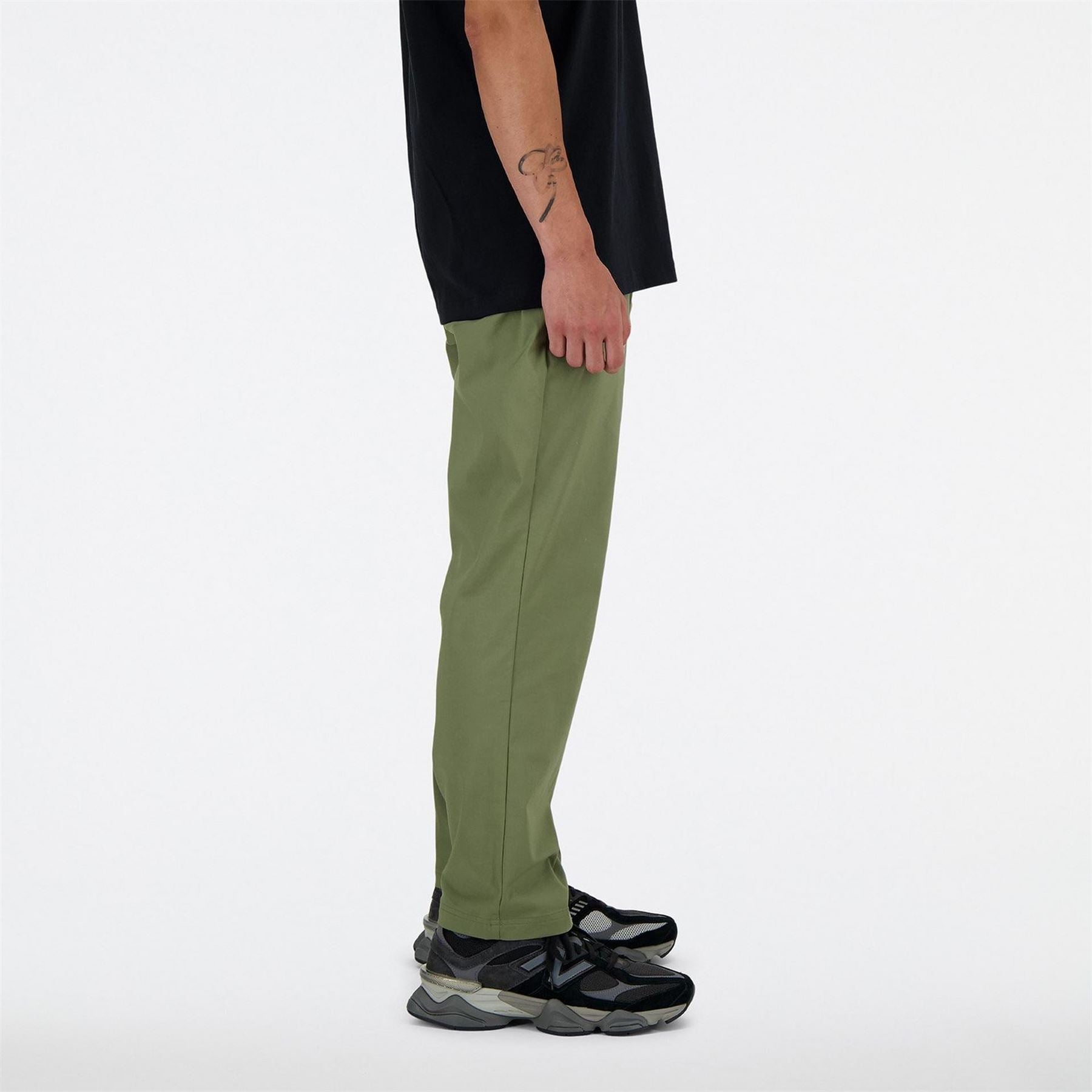 New Balance Twill Straight Leg Trousers