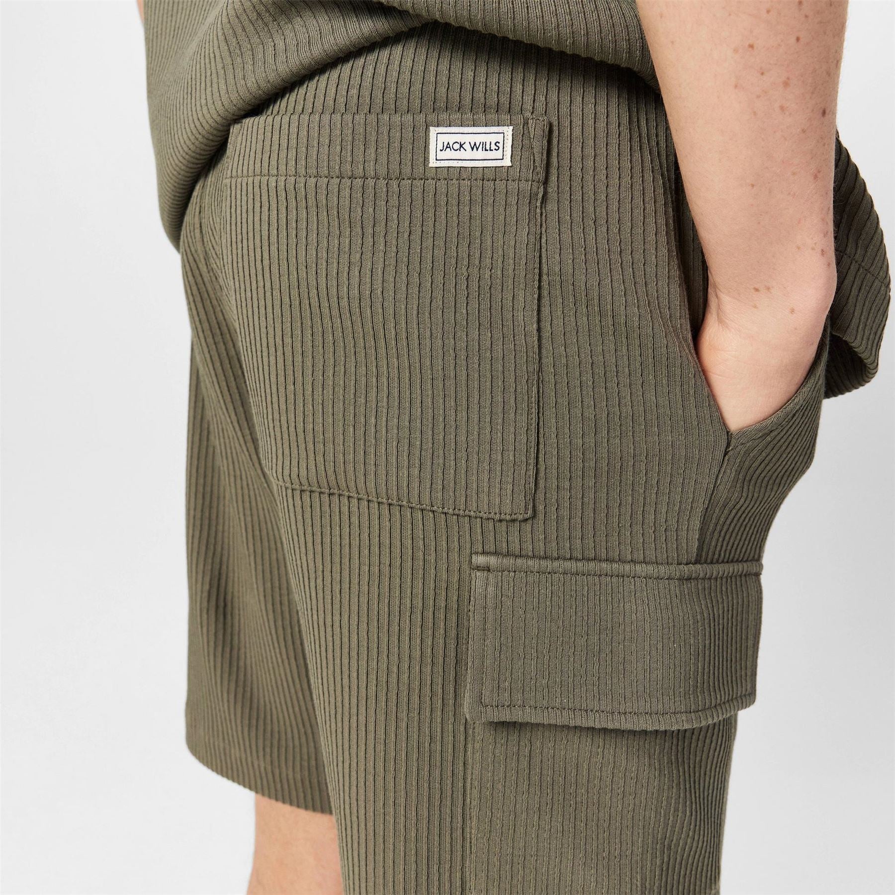 Jack Wills Textured Cargo Shorts
