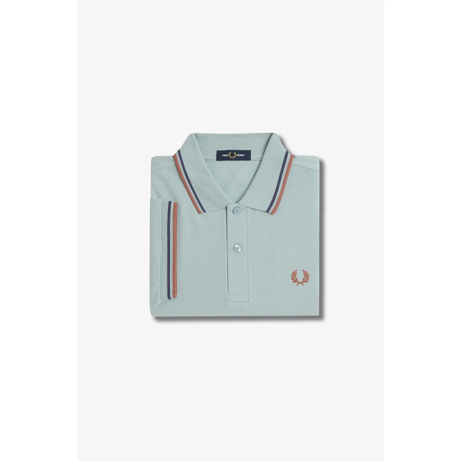 Fred Perry Sleeve Twin Tipped Polo Shirt
