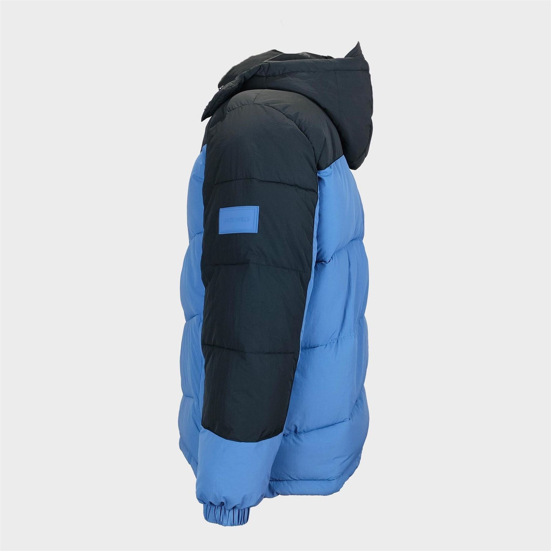 Jack Wills Coast Water and Wind Resistant Hooded Short Puffer Jacket