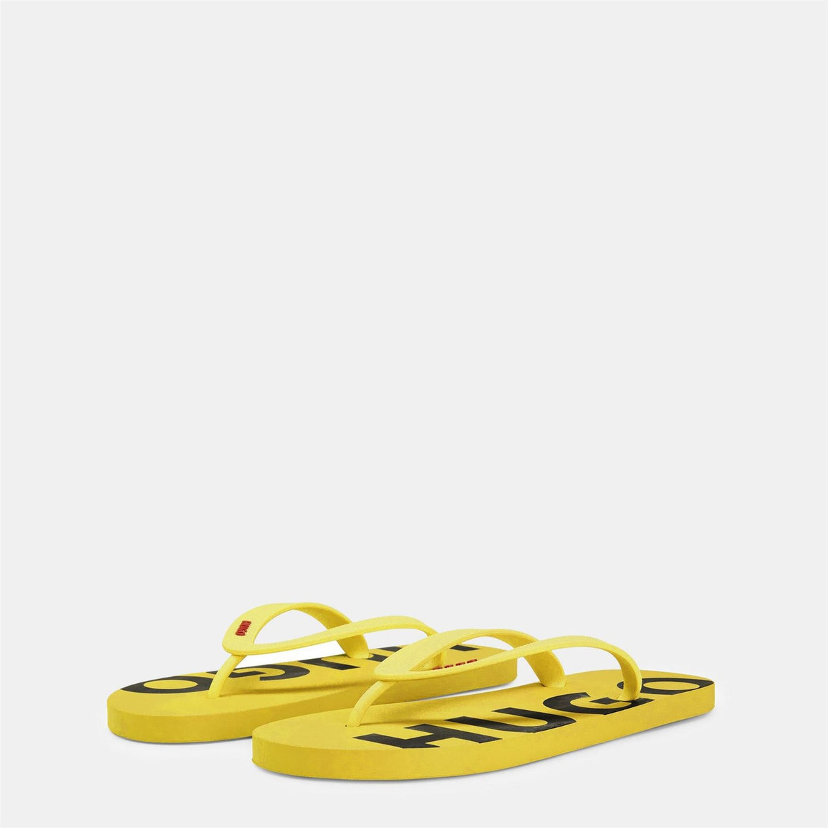 Hugo Arvel Logo Print Thong Flip Flops
