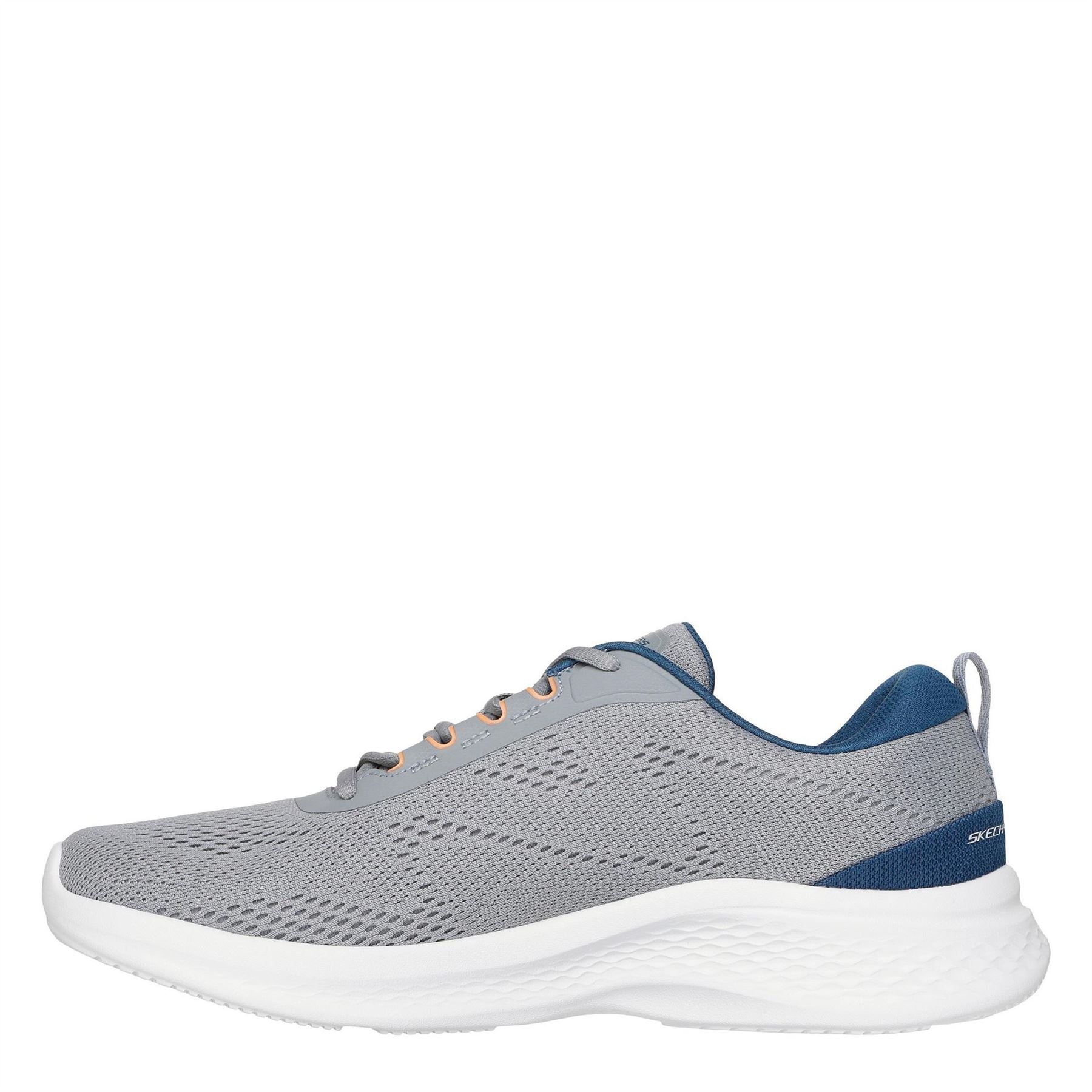 Skechers Mens Mesh Lace Up Low Top Trainers