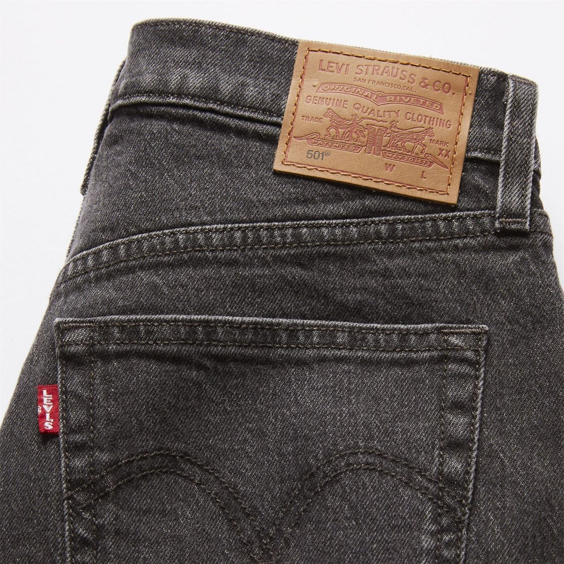 Levis 501 Crop Long Live The Queen