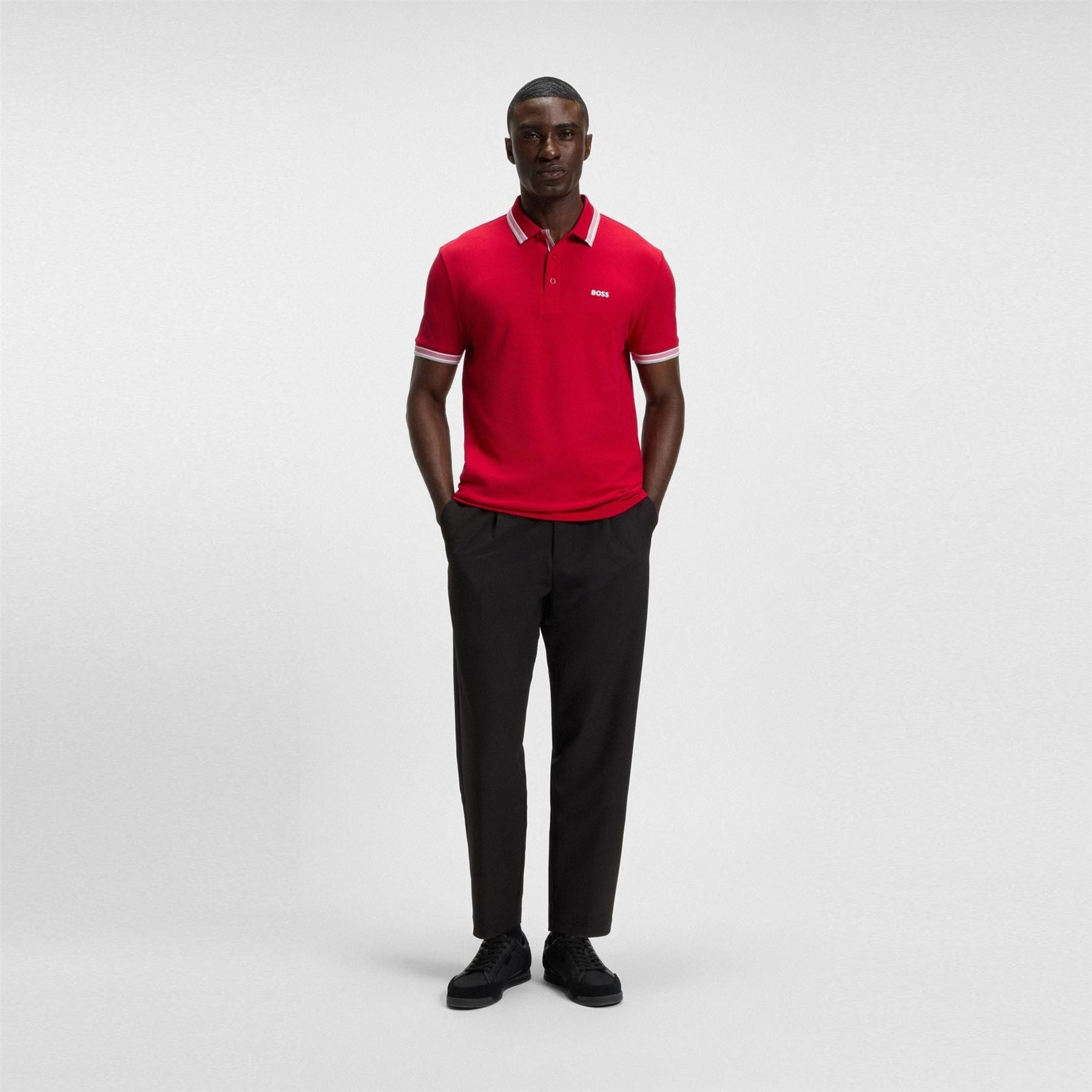 Boss BOSS GREEN Paddy Polo Shirt with Contrast Tipping