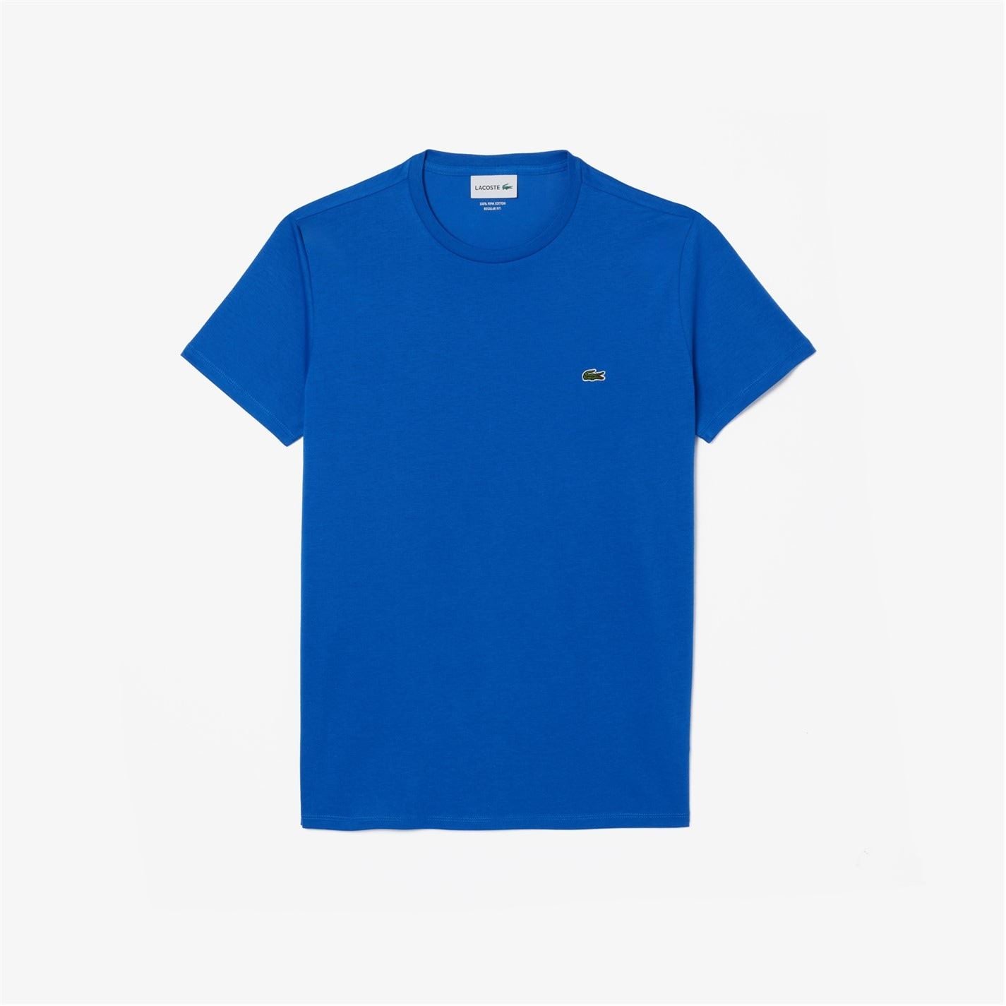 Lacoste Crocodile Logo Crew Neck Short Sleeve Jersey T-Shirt