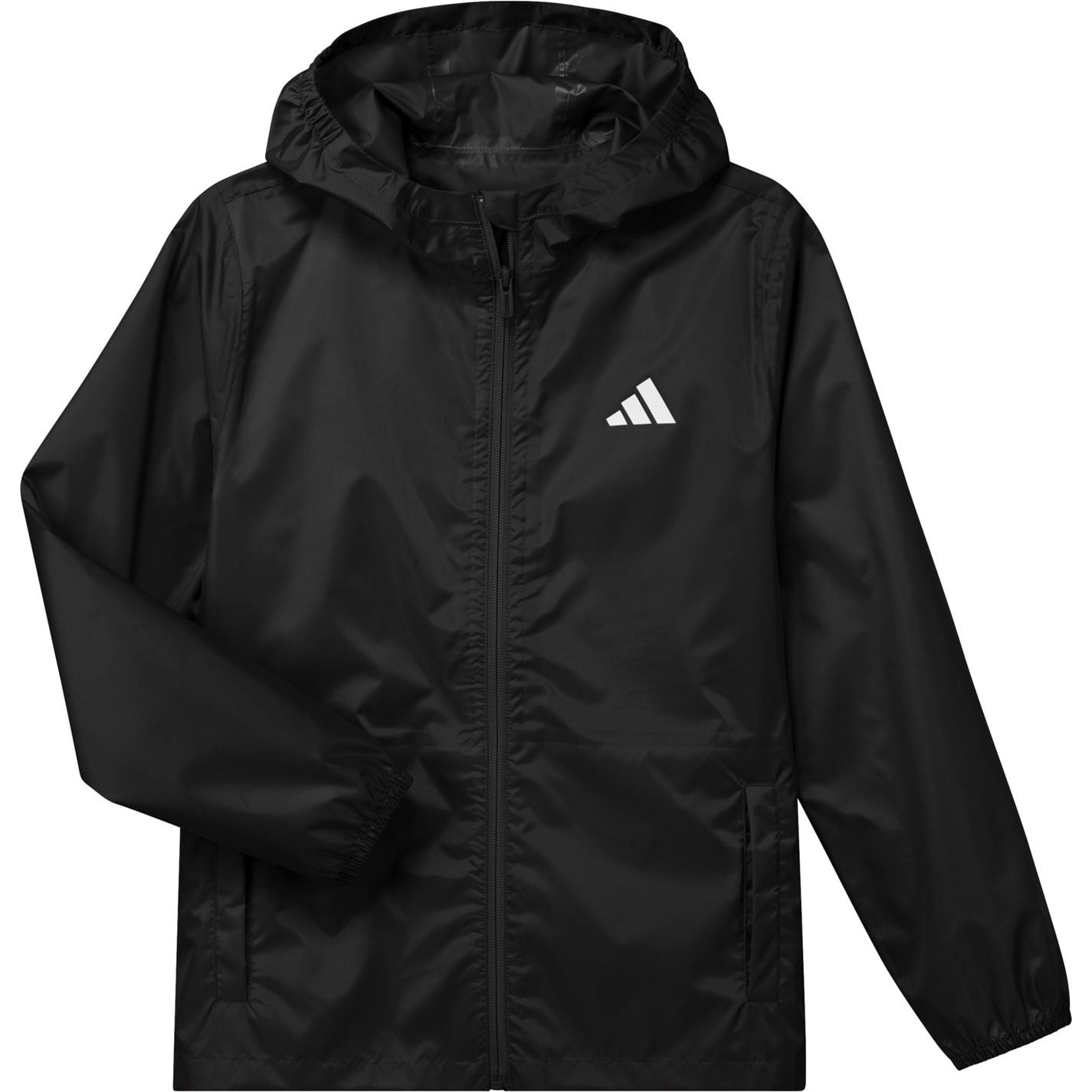 adidas Hooded Neck Solid Patterned Rain Jacket