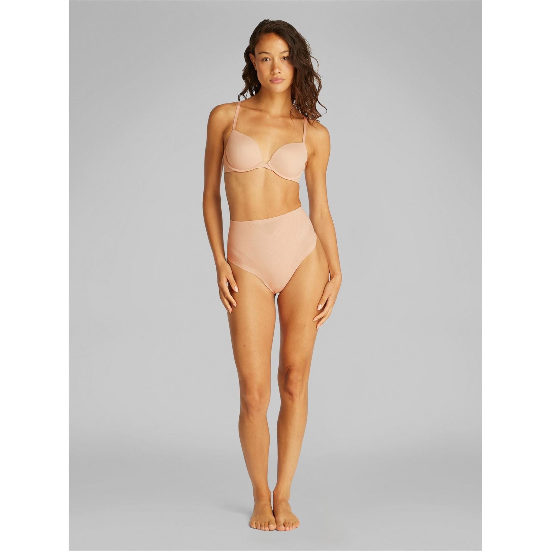 Calvin Klein Sculpted Firm Mesh Thong Underwear