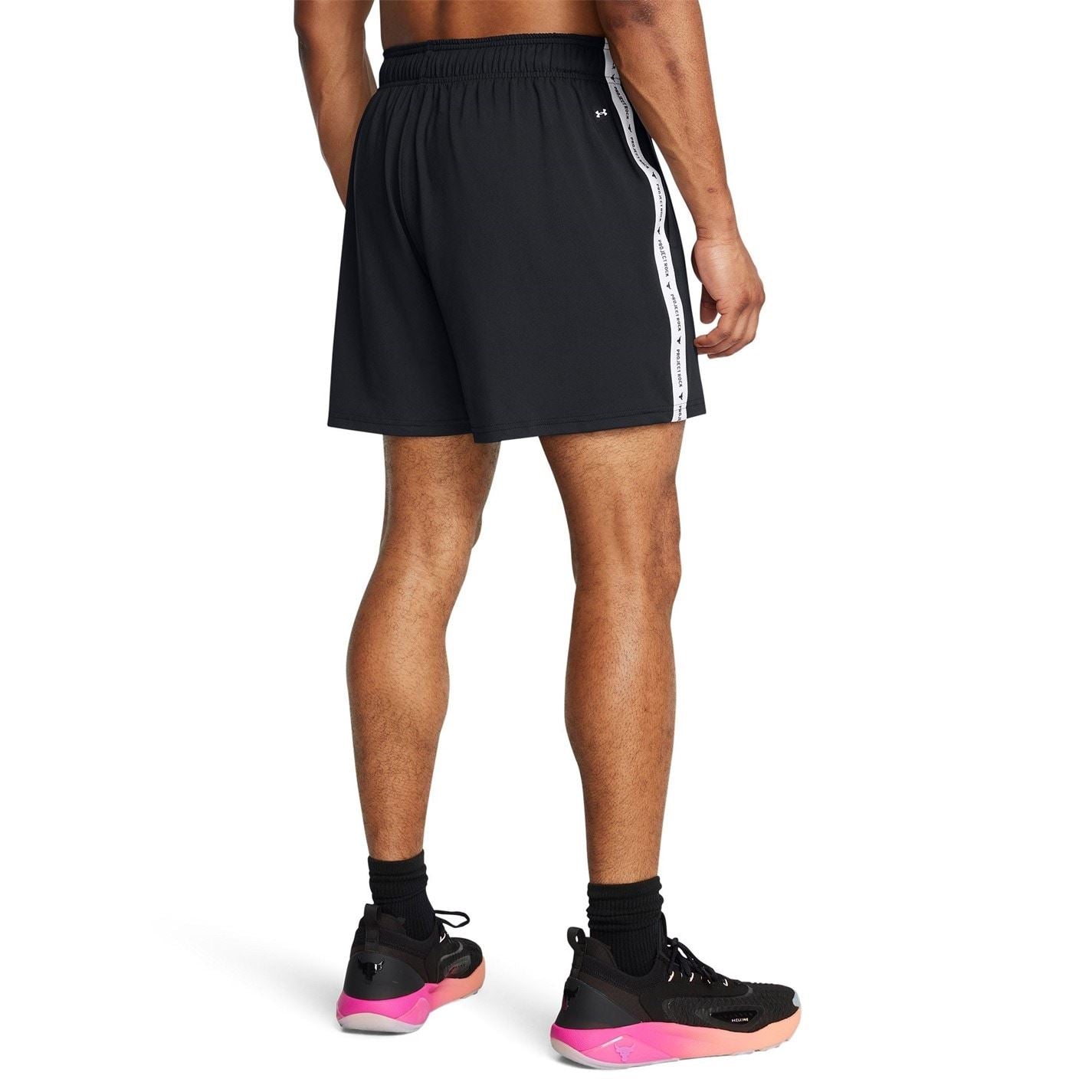 Under Armour Project Rock Mesh Running Shorts