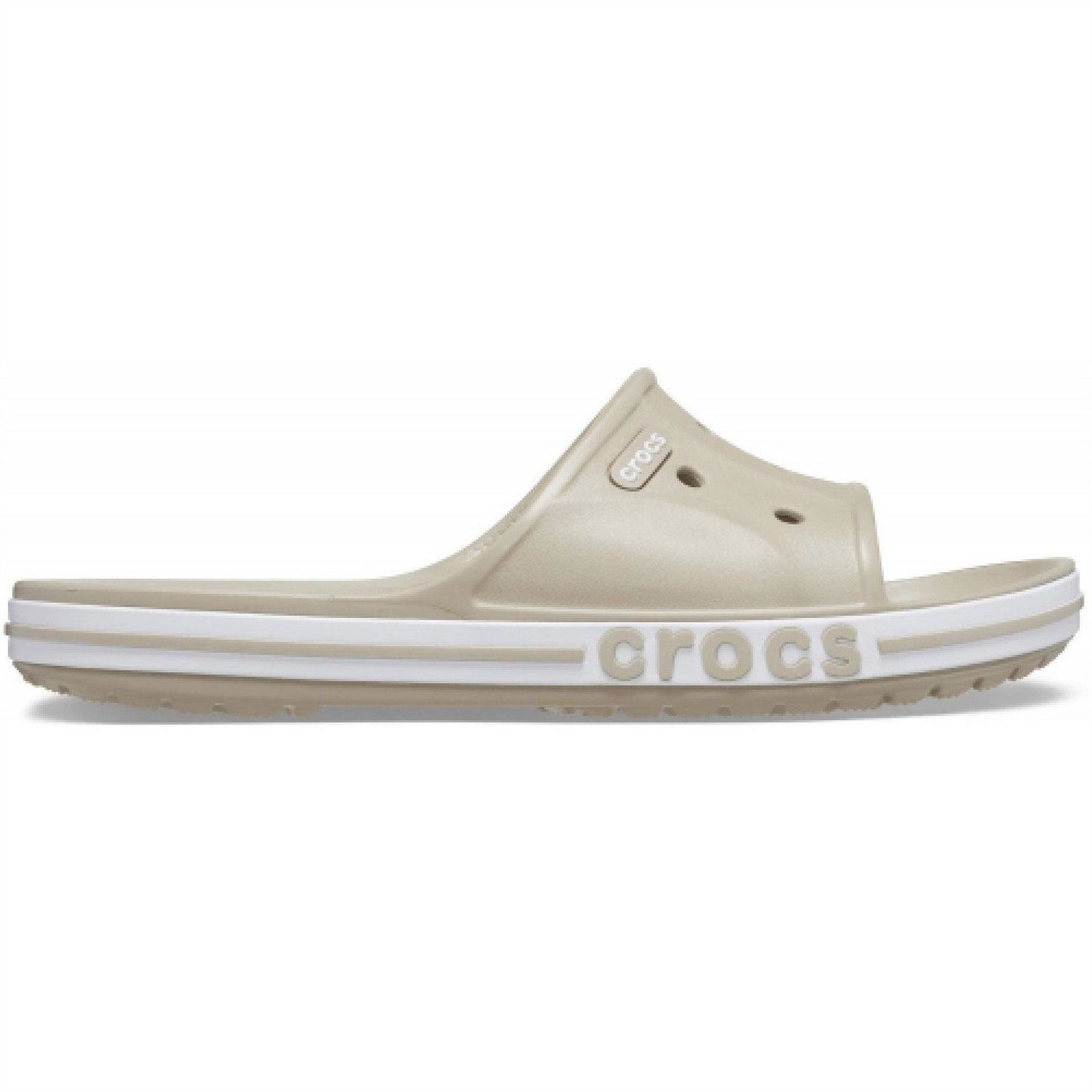 Crocs Bayaband Lacoste Lettering Slide Sandals
