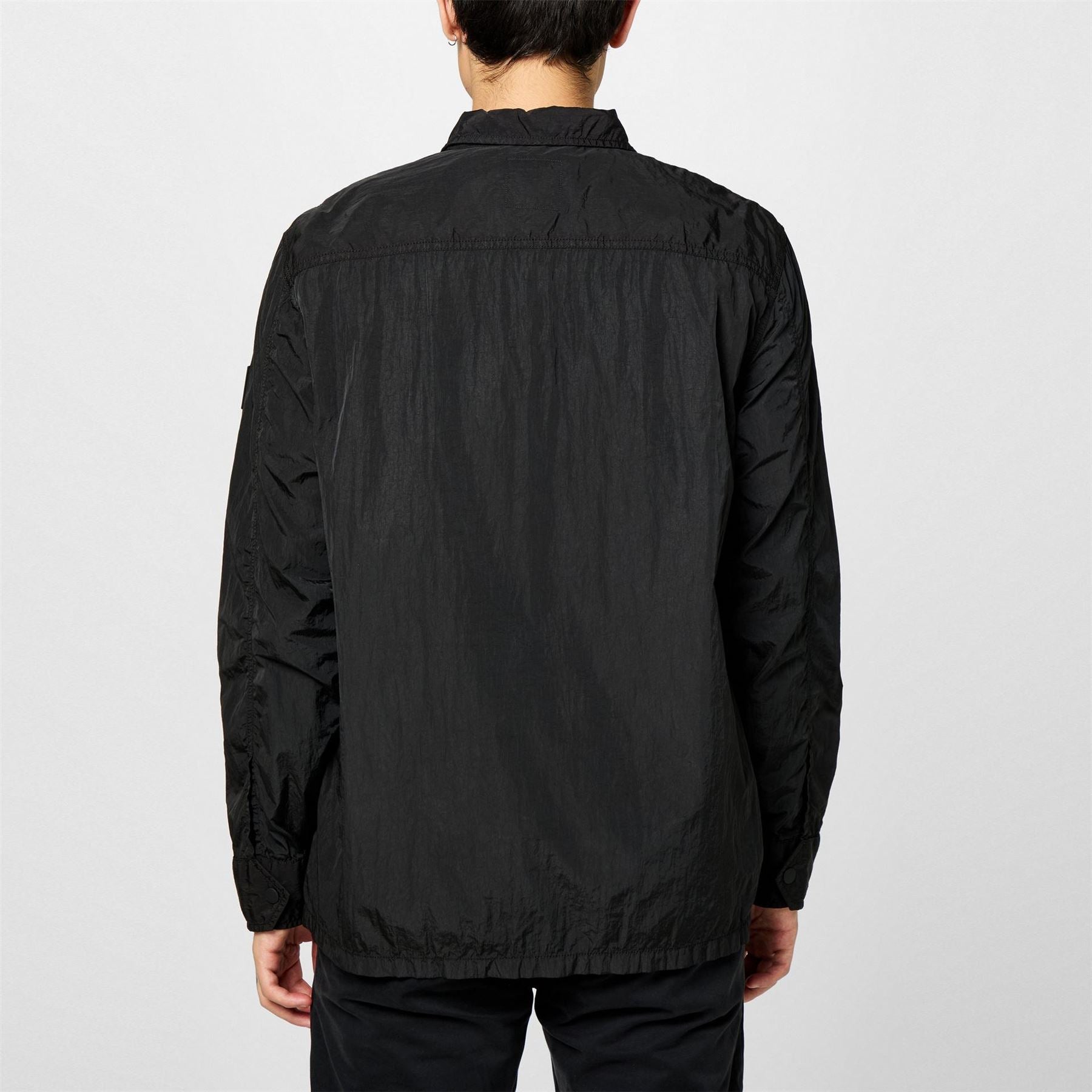 Boss  Orange Zip Long Sleeve Overshirt