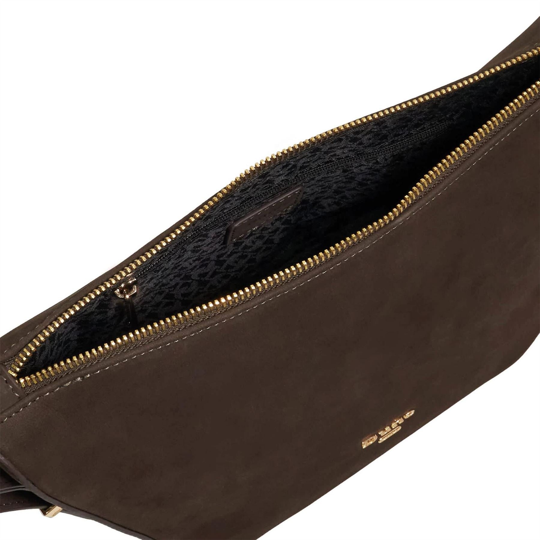 Dune London Delicately Crescent Shape Hobo Bag with Gold Tone Hardware