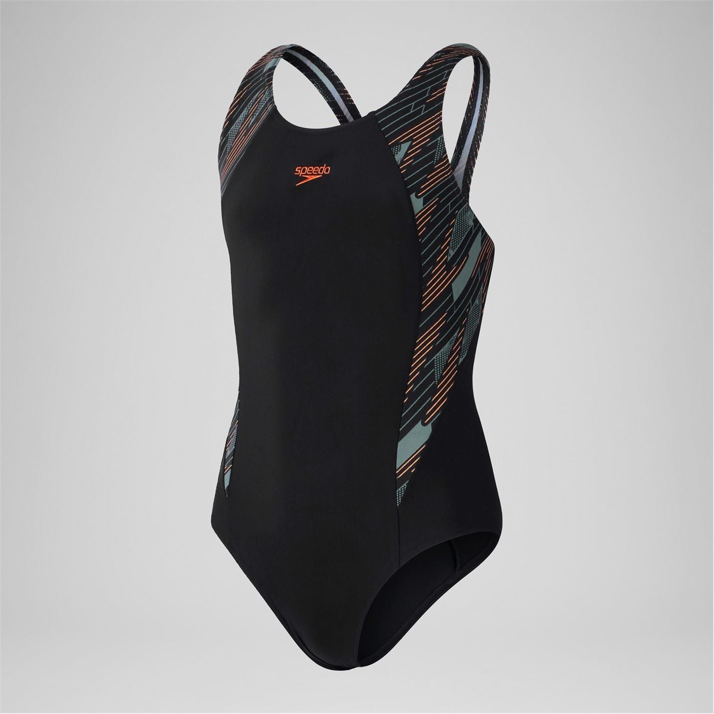 Speedo Hyperboom Splice Muscleback Swimsuit Junior Girls