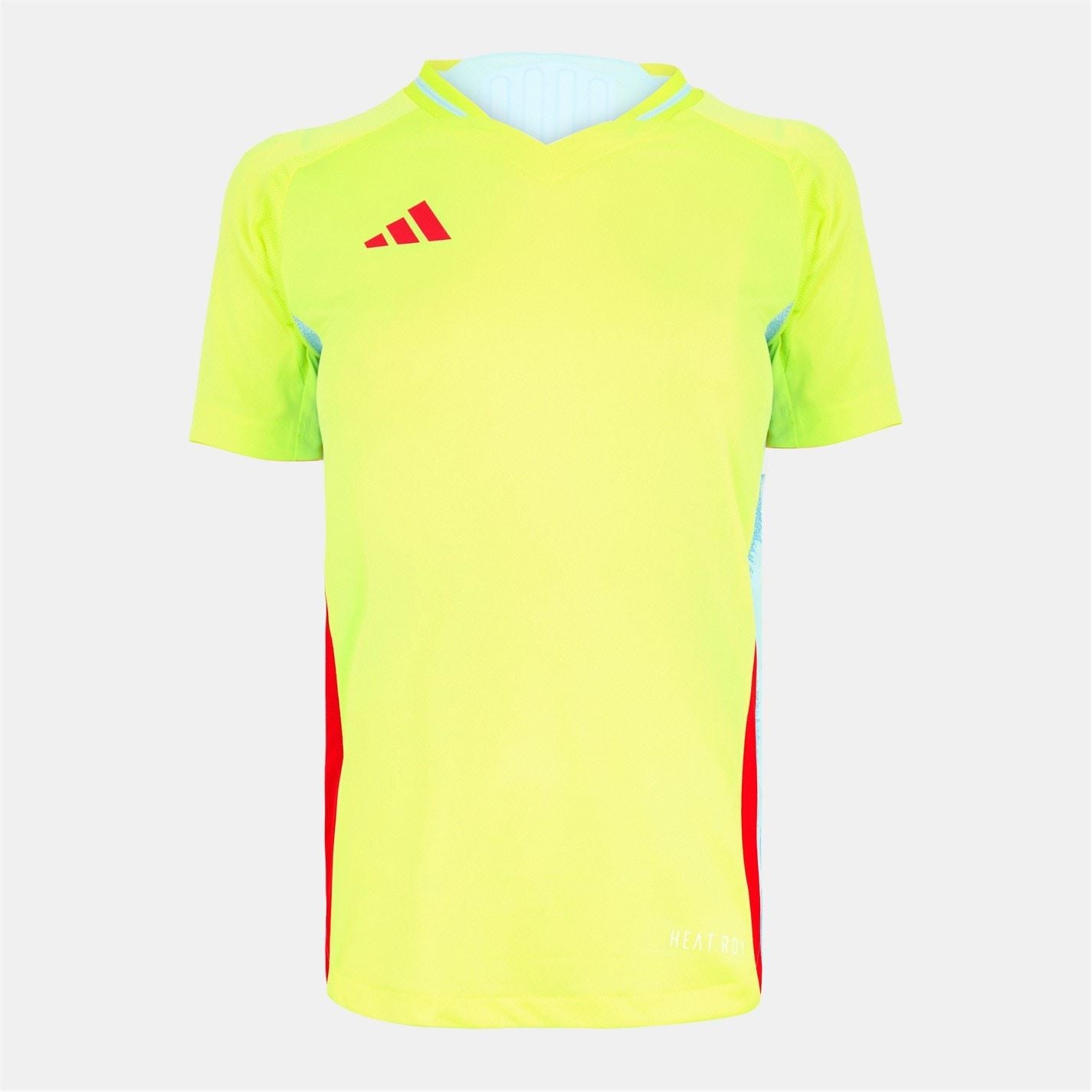 adidas Regular Fit Raglan Sleeve V-Neck Competition T-Shirt