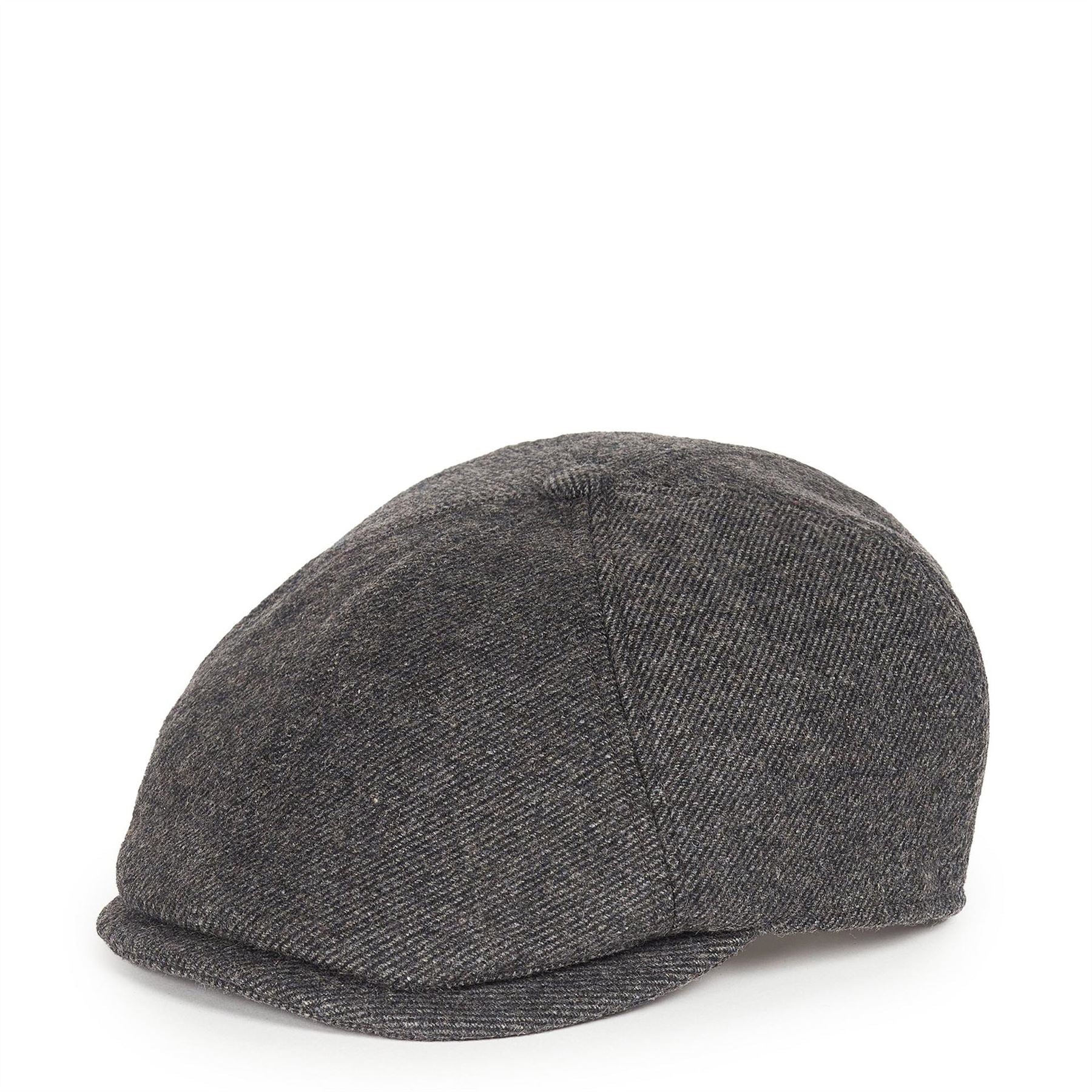 Barbour Claymore Wool Herringbone Baker Boy Hat