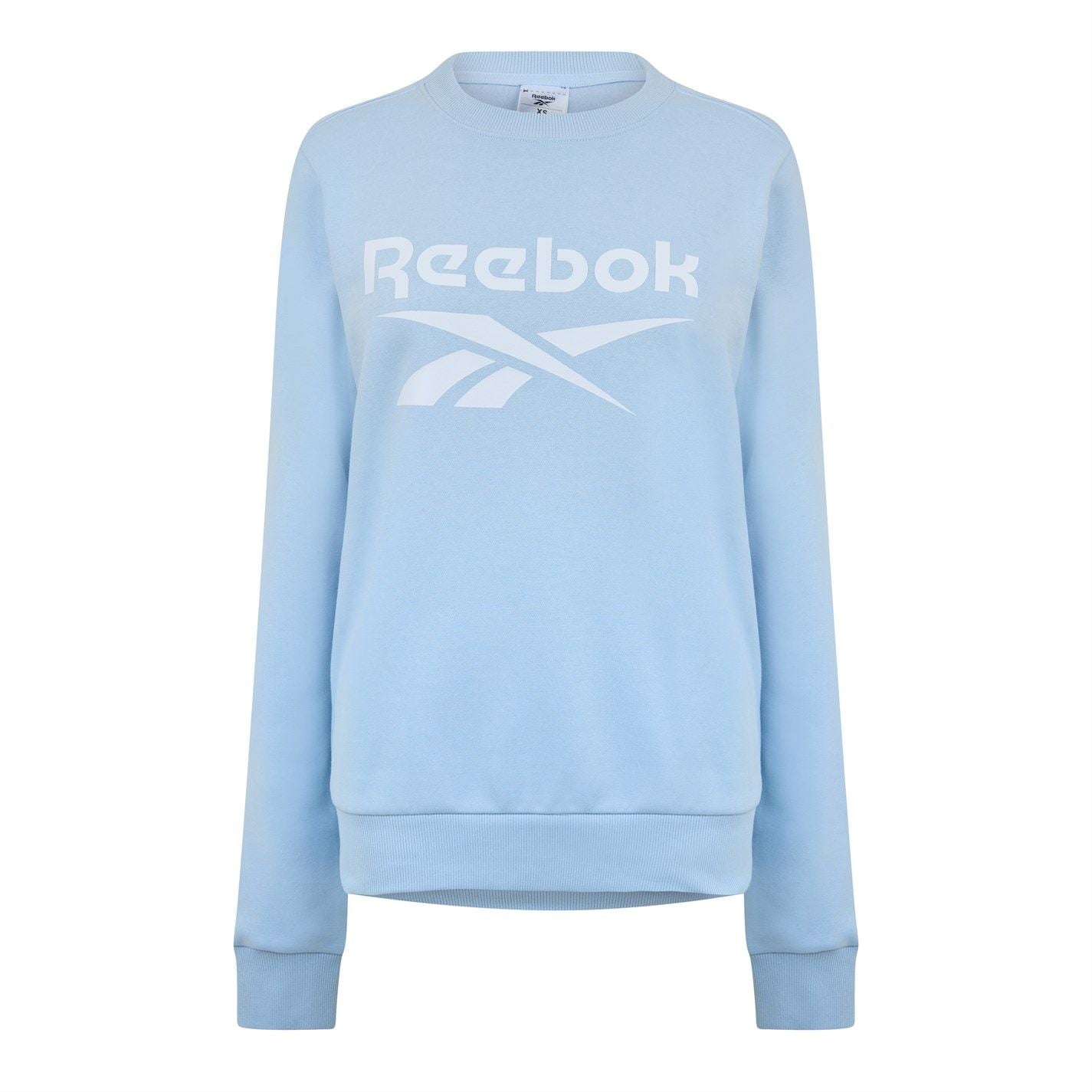 Reebok Cropped Crew Neck Regular Fit Sweatshirt
