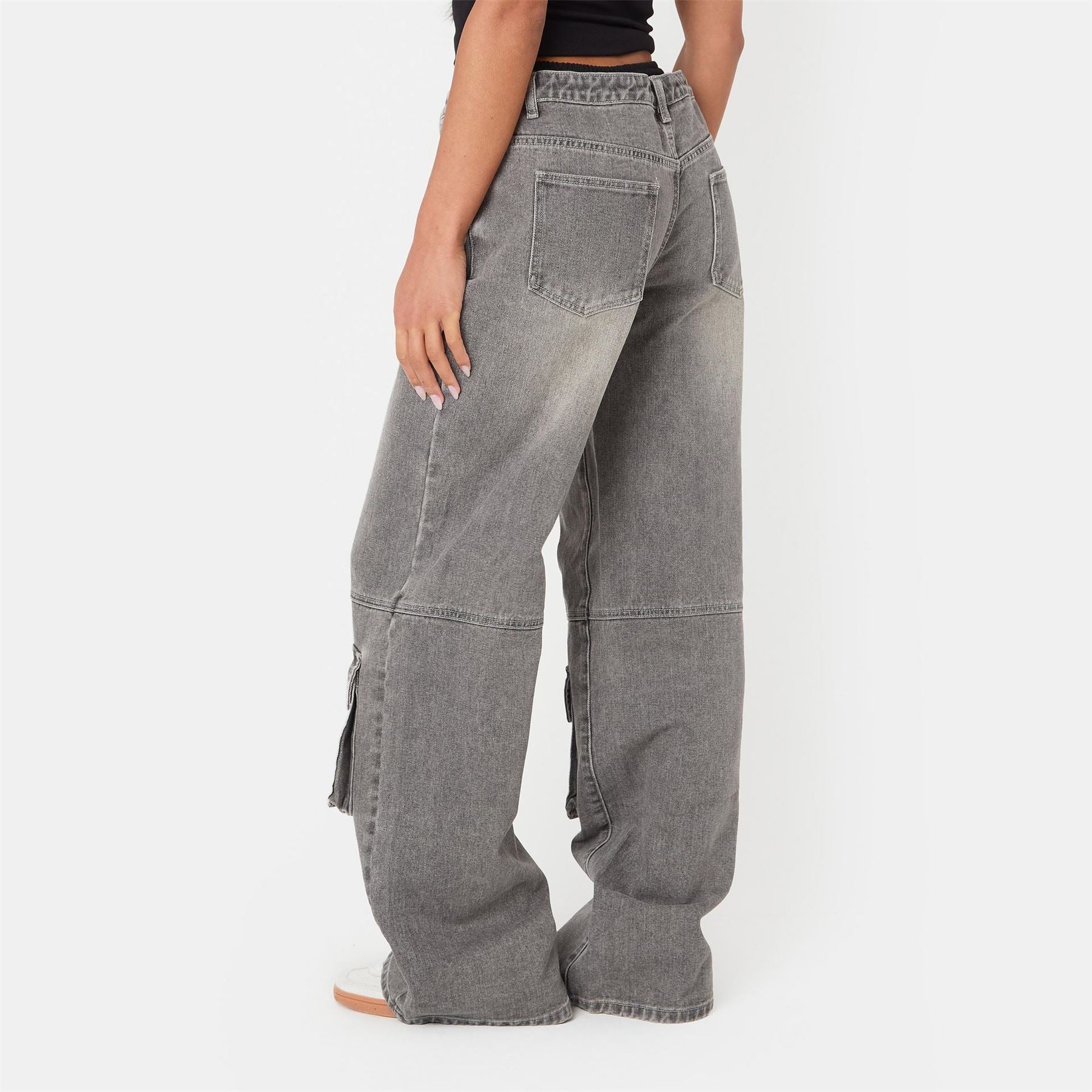 I Saw It First Waistband Cargo Jean