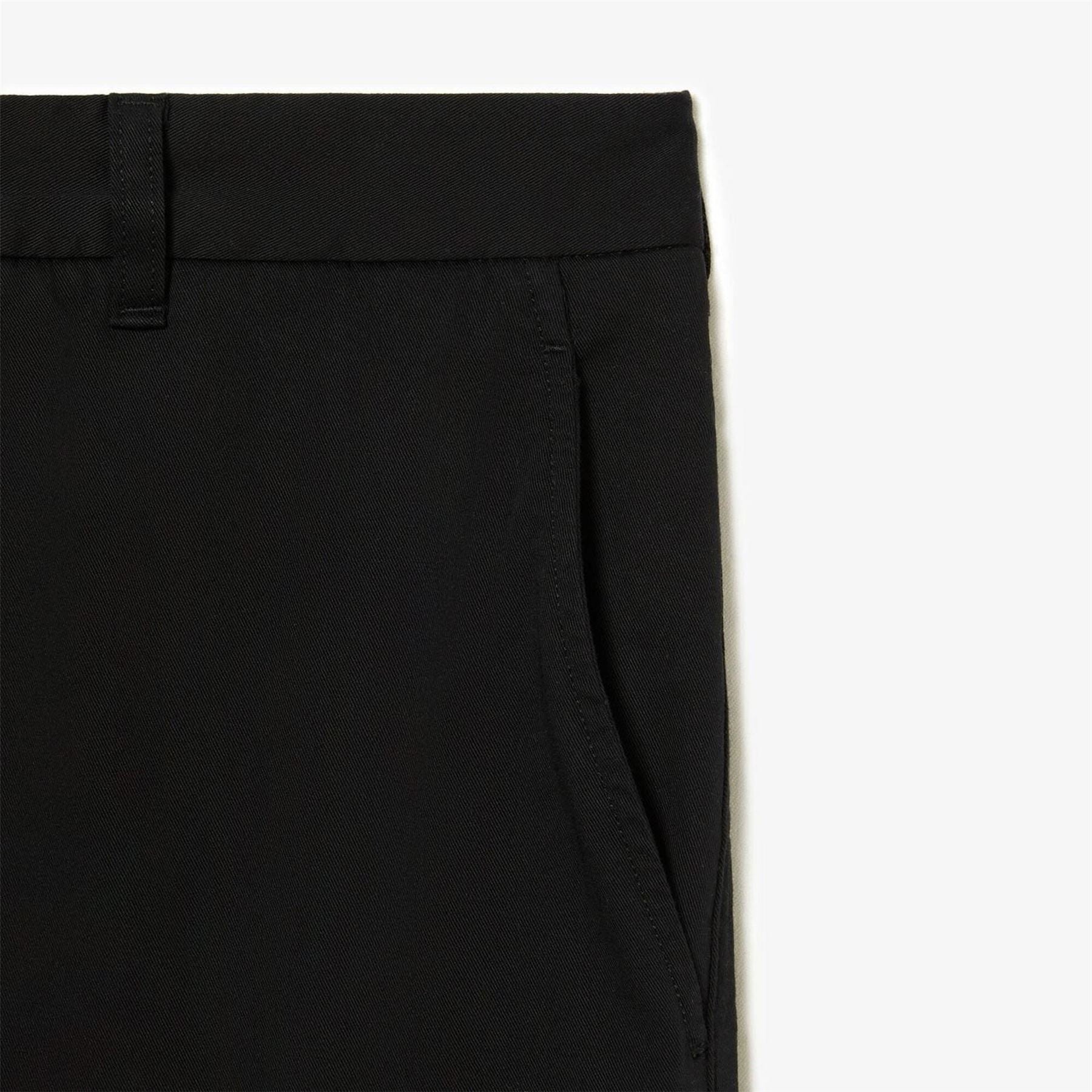 Lacoste Cotton Tapered Chinos