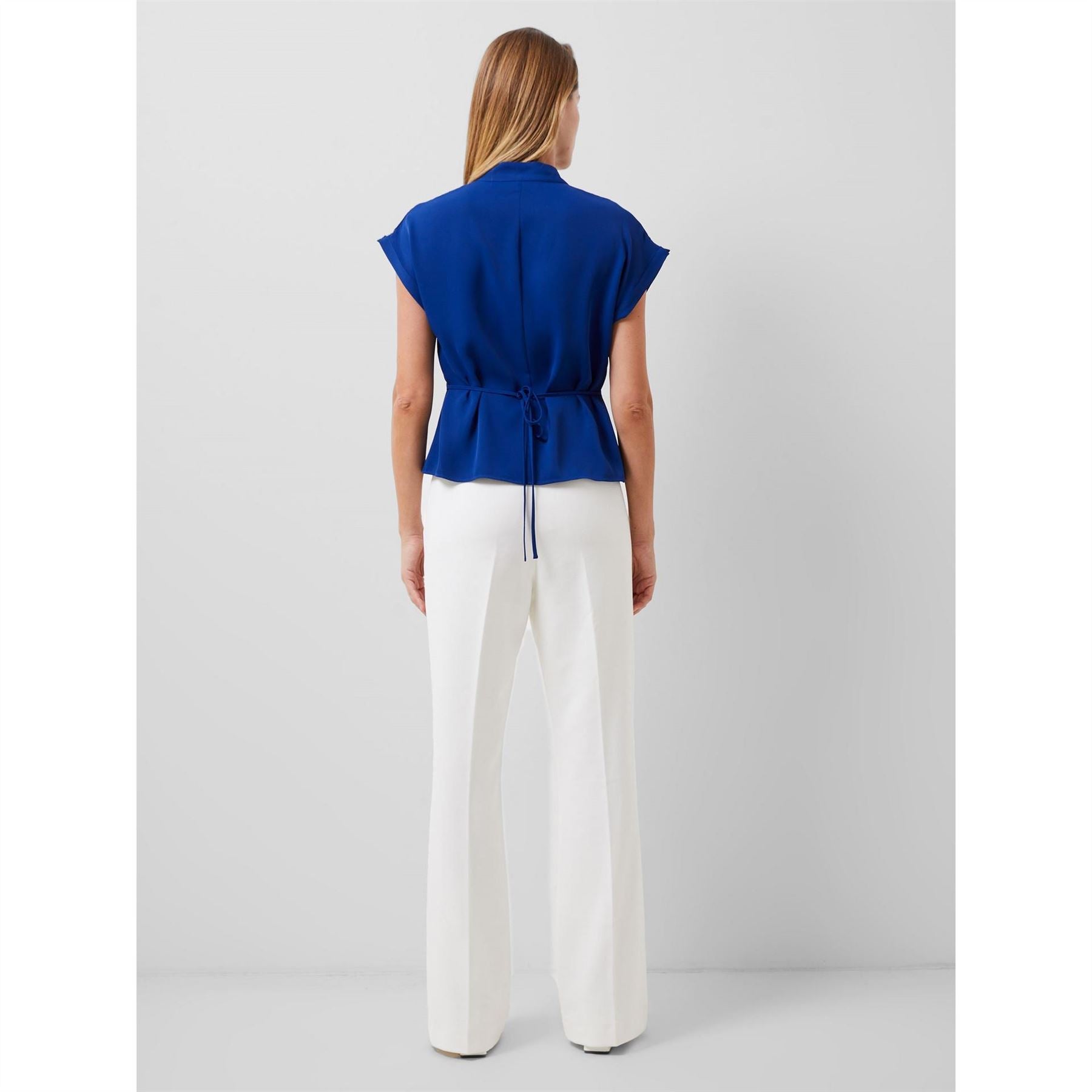 French Connection Short Sleeve Regular Fit Blouse