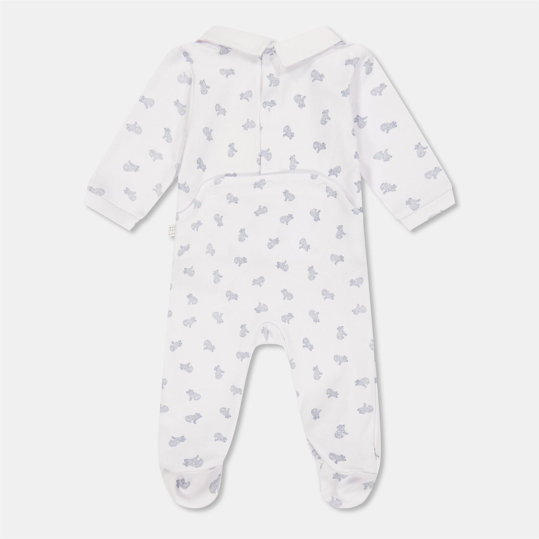 Carrement Beau Collared Neck Long Sleeve Pyjama Set