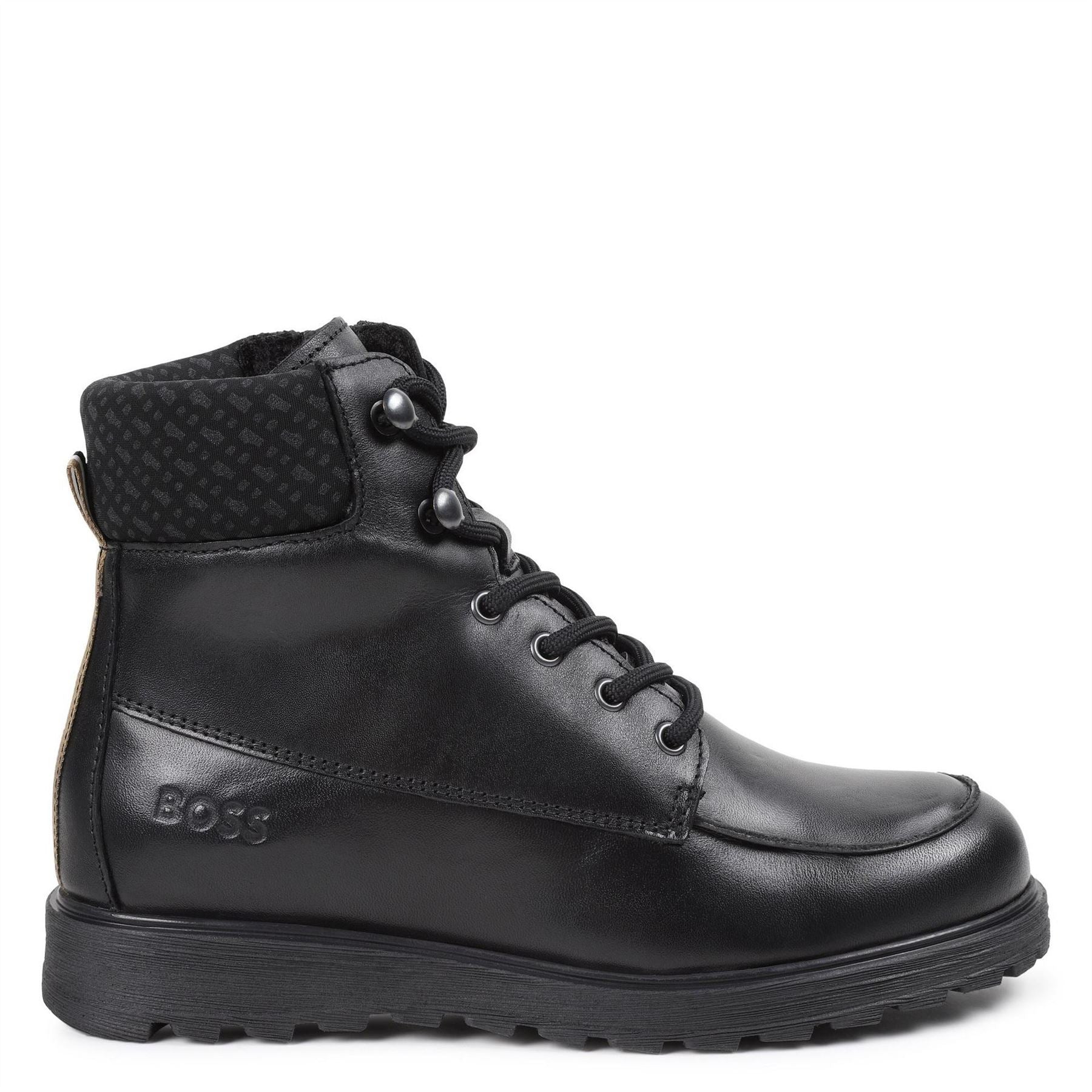 Boss Logo Biker Boot