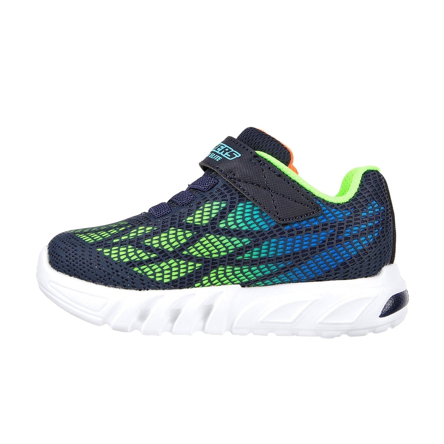 Skechers Flex Glow Child Boys Trainers