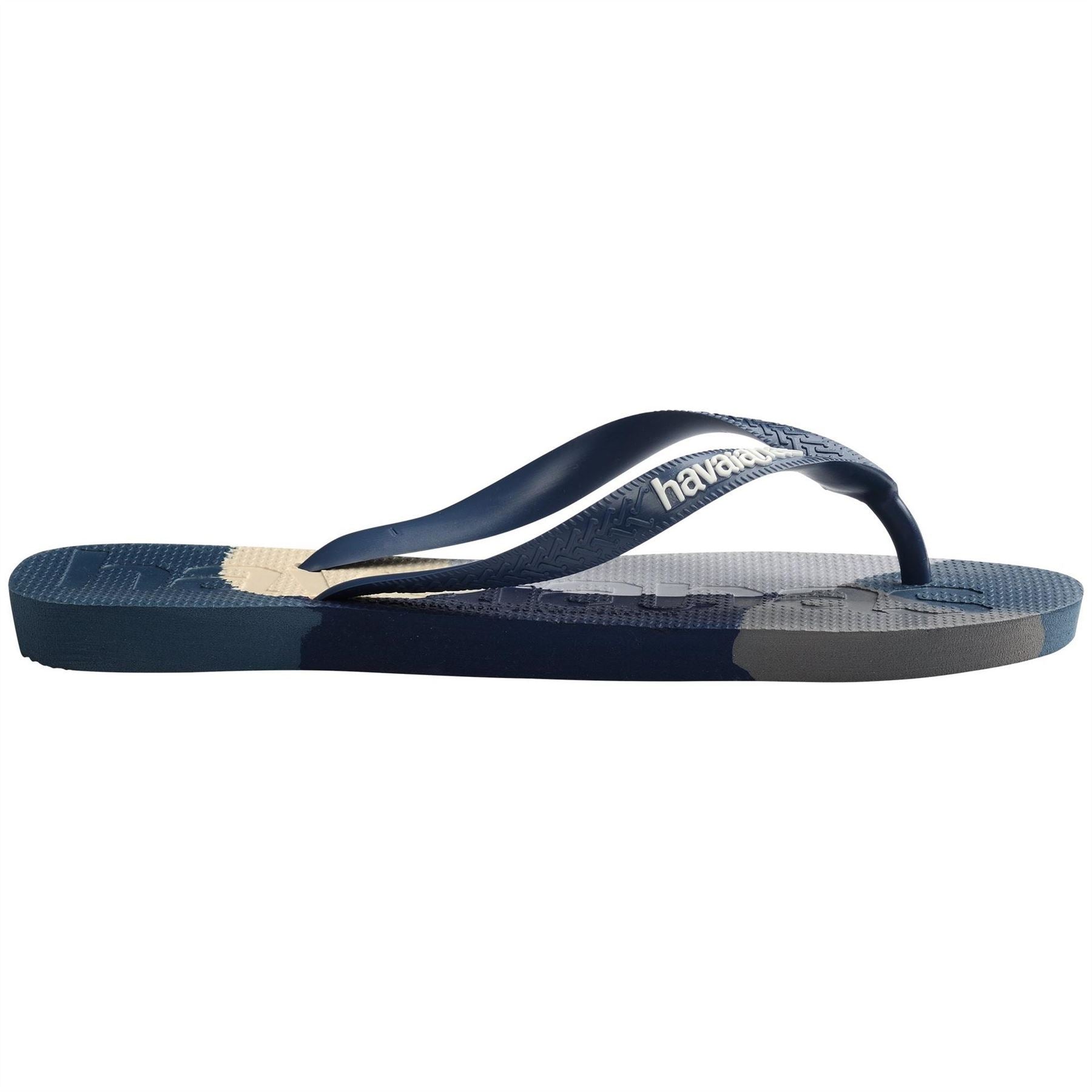 Havaianas Hav. Top Logomania Colors Ii Black Flip Flops Womens