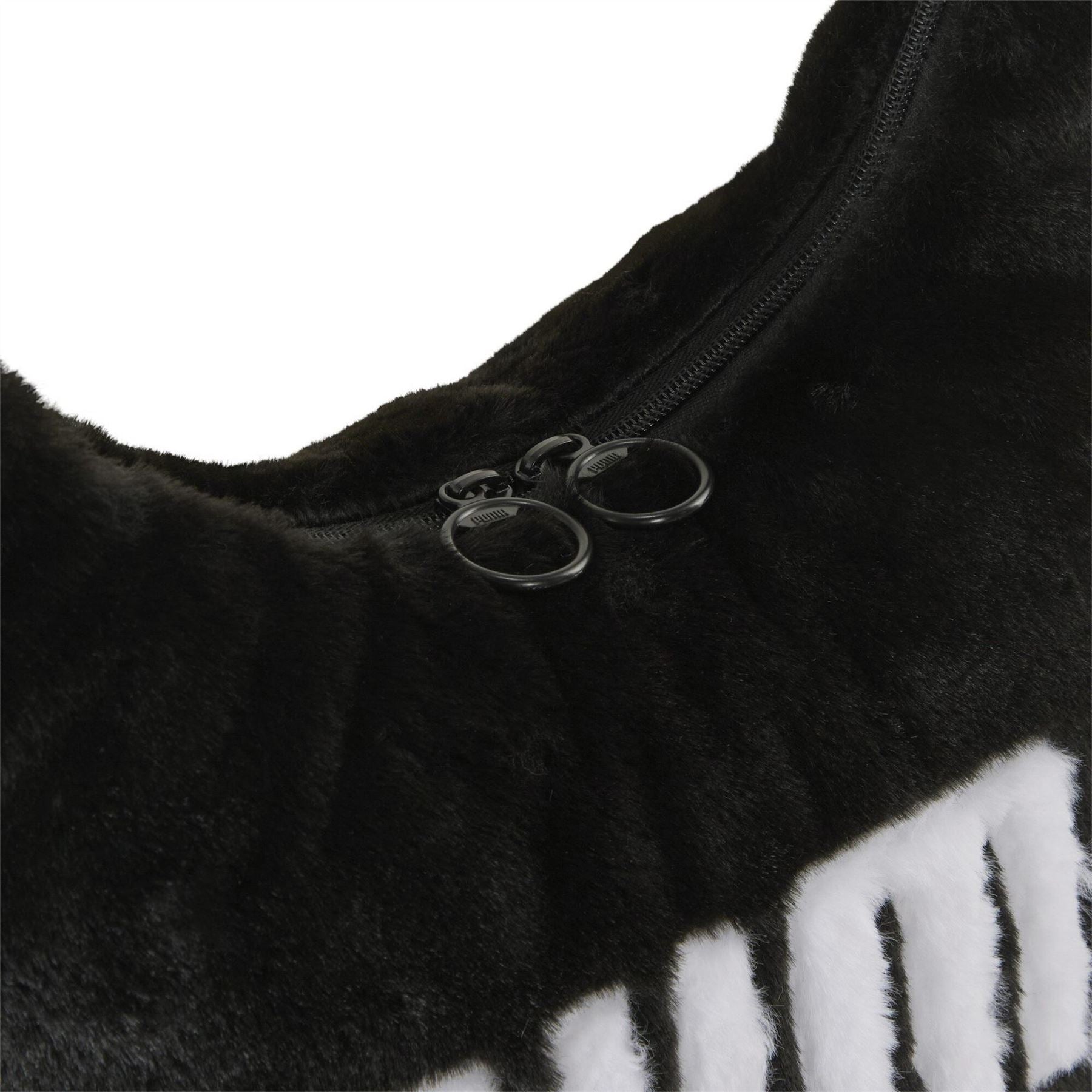 Puma Up Faux Fur Slouchy Hobo Bag