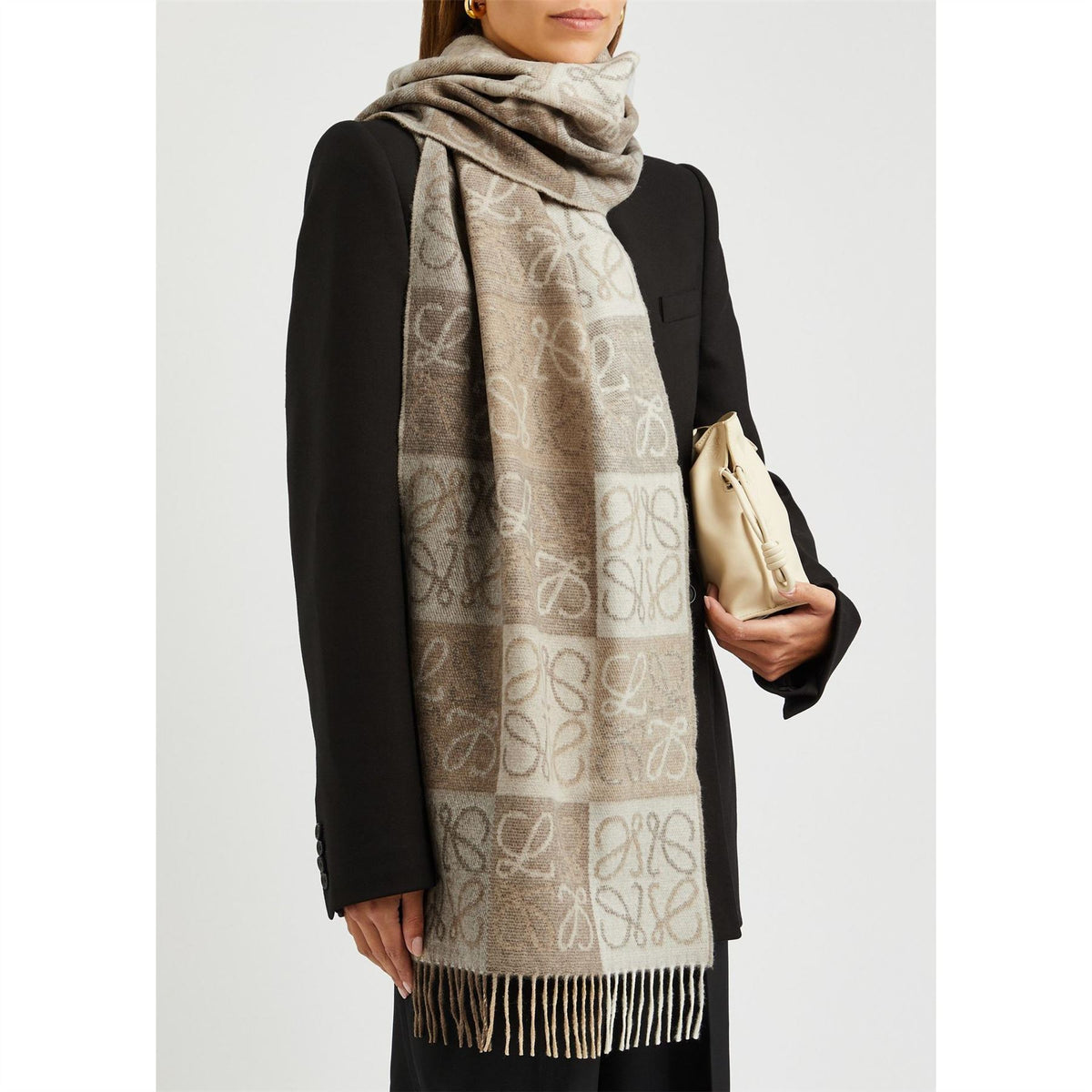 Loewe Anagram Scarf