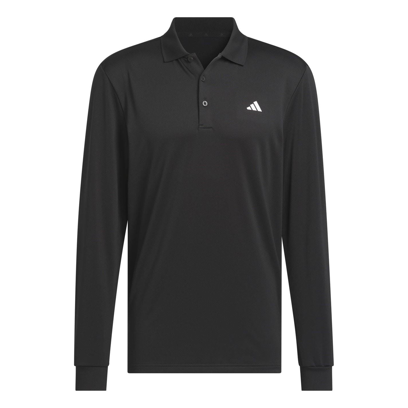 adidas Ultimate Long Sleeve Collared Polo Shirt