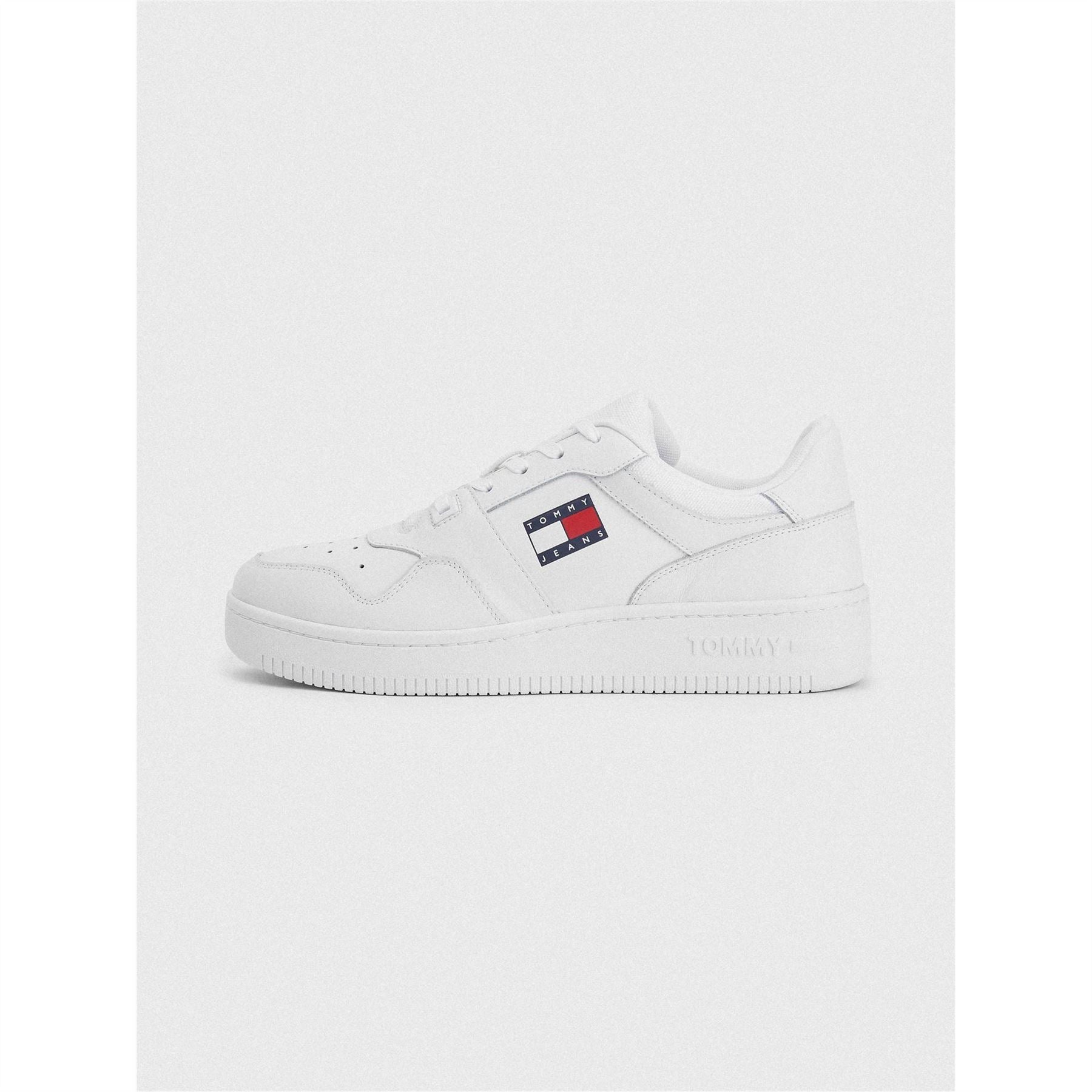 Tommy Jeans Leather Basket Trainers