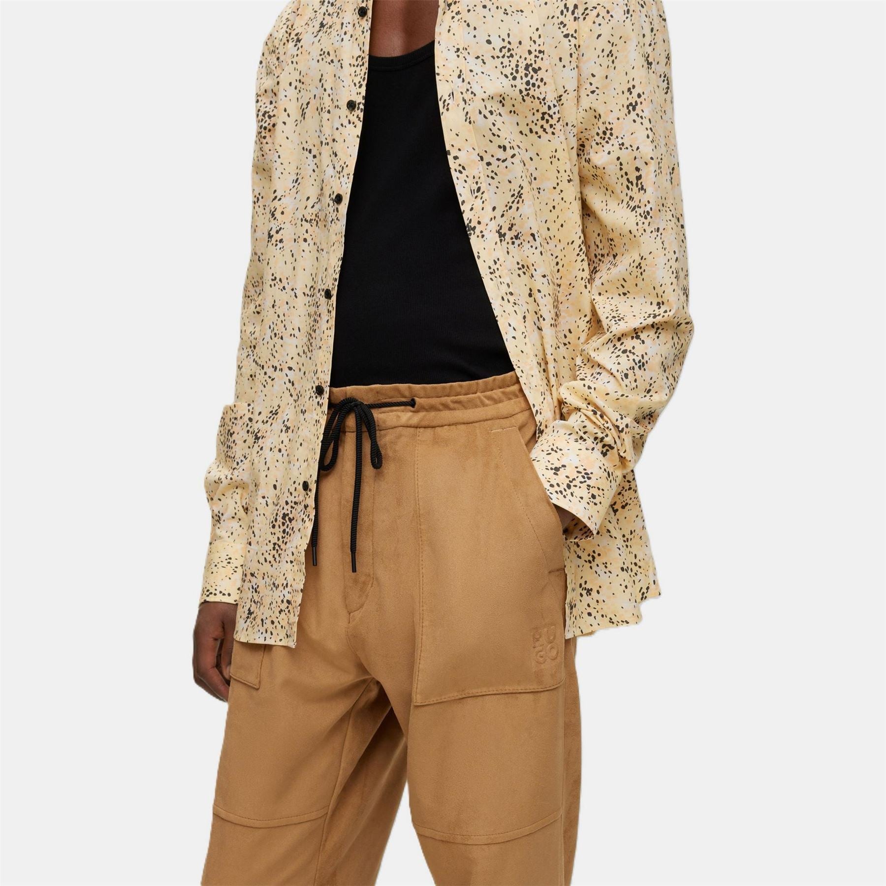 Hugo Closed Hem Jersey Tapered Joggers