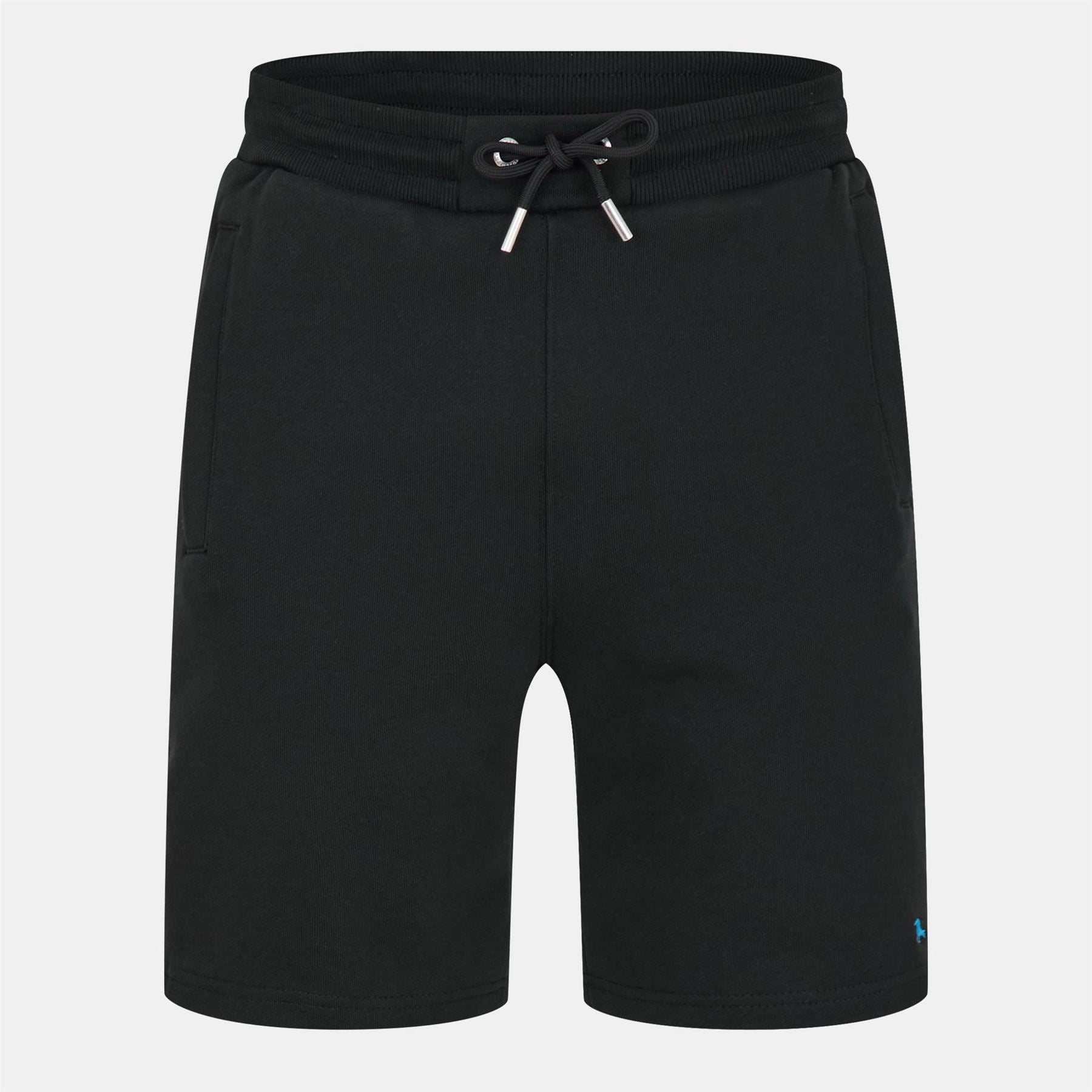 Modern Amusement Bergam Ribbed Waistband Shorts with Drawstring