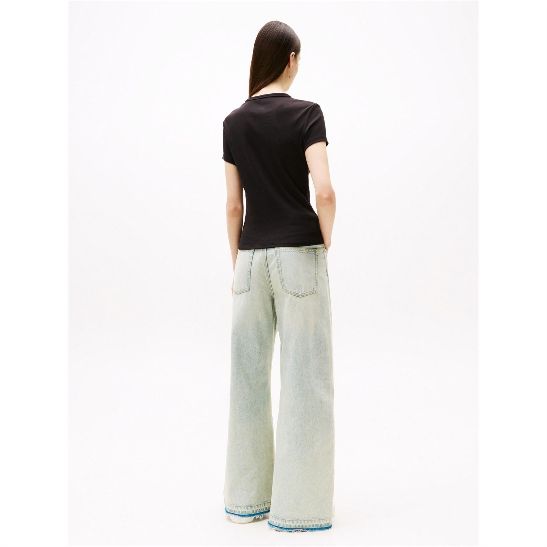 Tommy Jeans Slim Essential Rib Short Sleeve T-Shirt