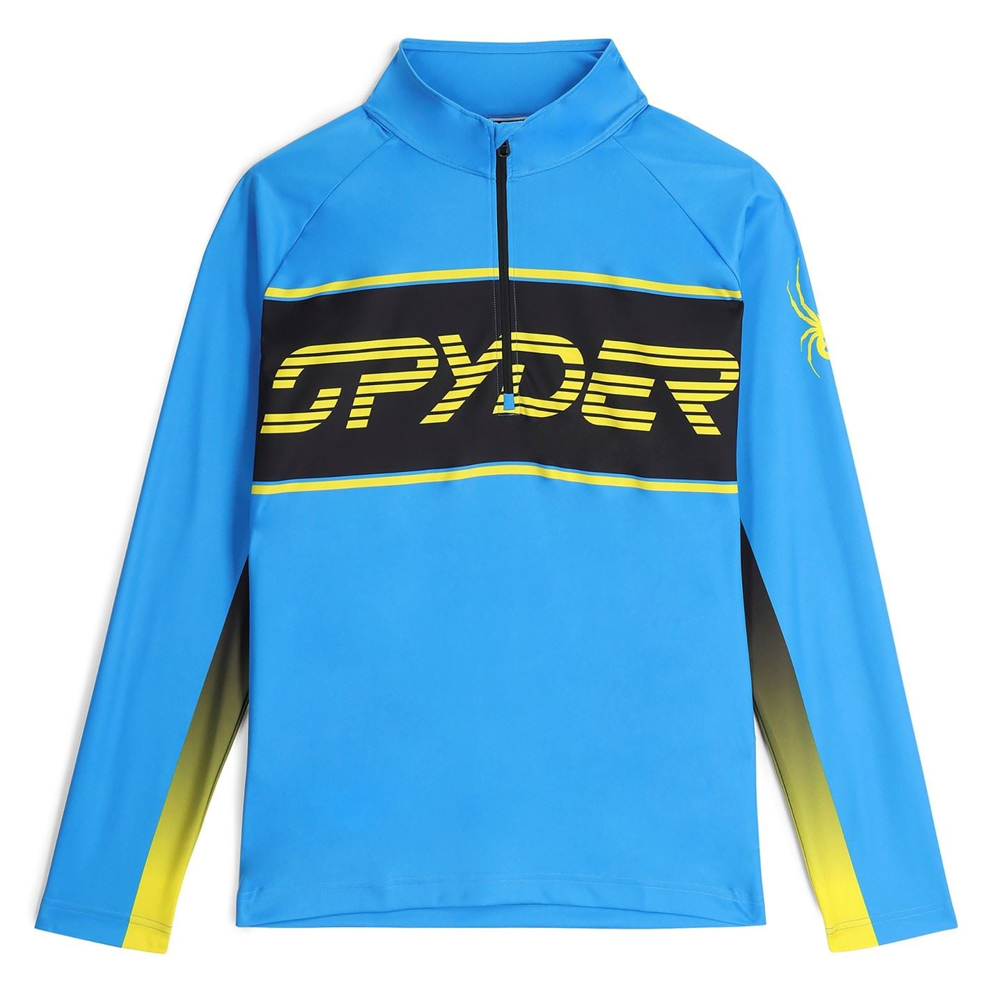 Spyder Mens Paramount Half Zip Fleece Top
