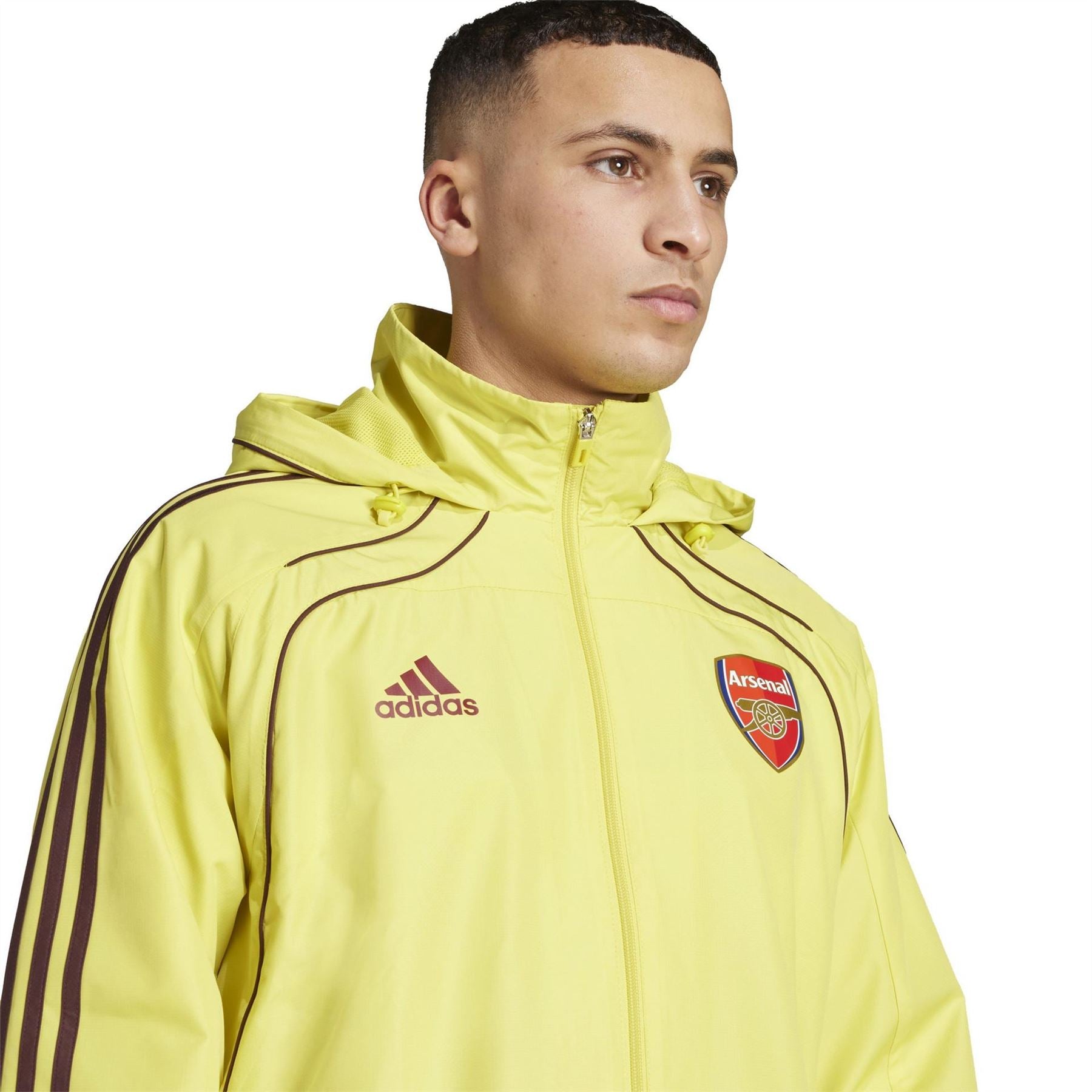 adidas Mens Arsenal Ubackpack Windbreaker 24 25