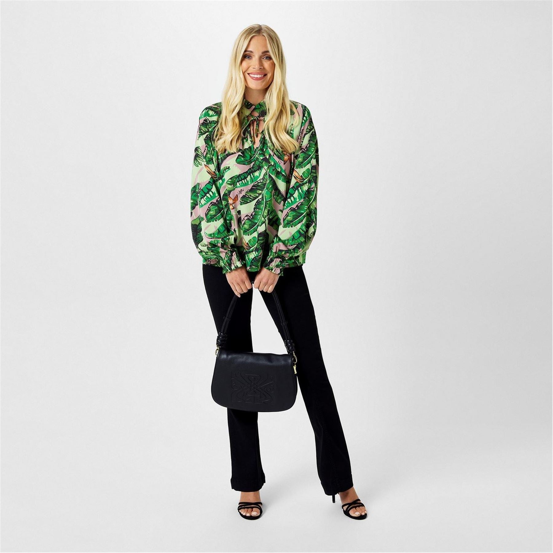 Biba Ruffle Collar Blouse