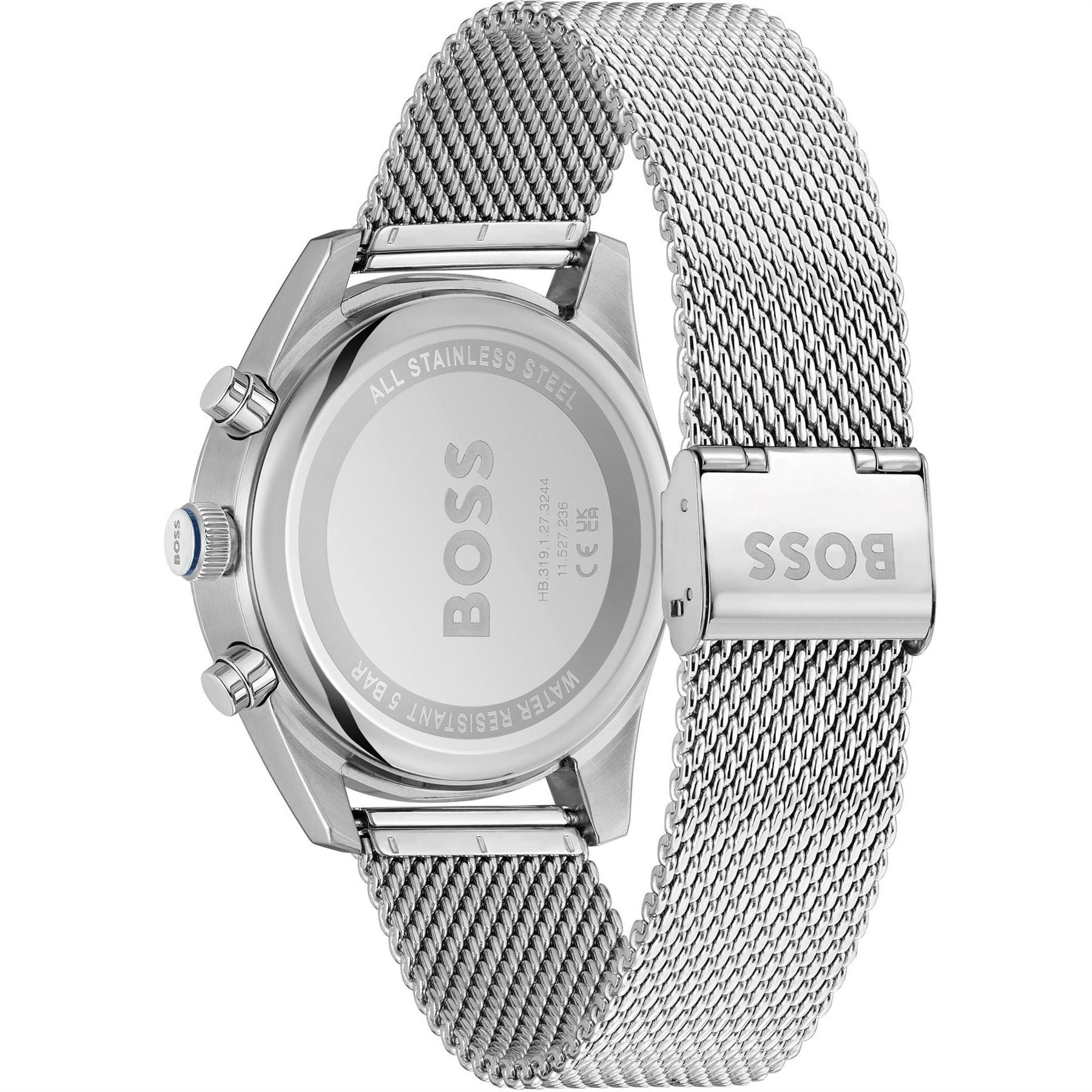 Boss Skytraveller 44mm Chronograph Water Resistant Analogue Quartz Watch