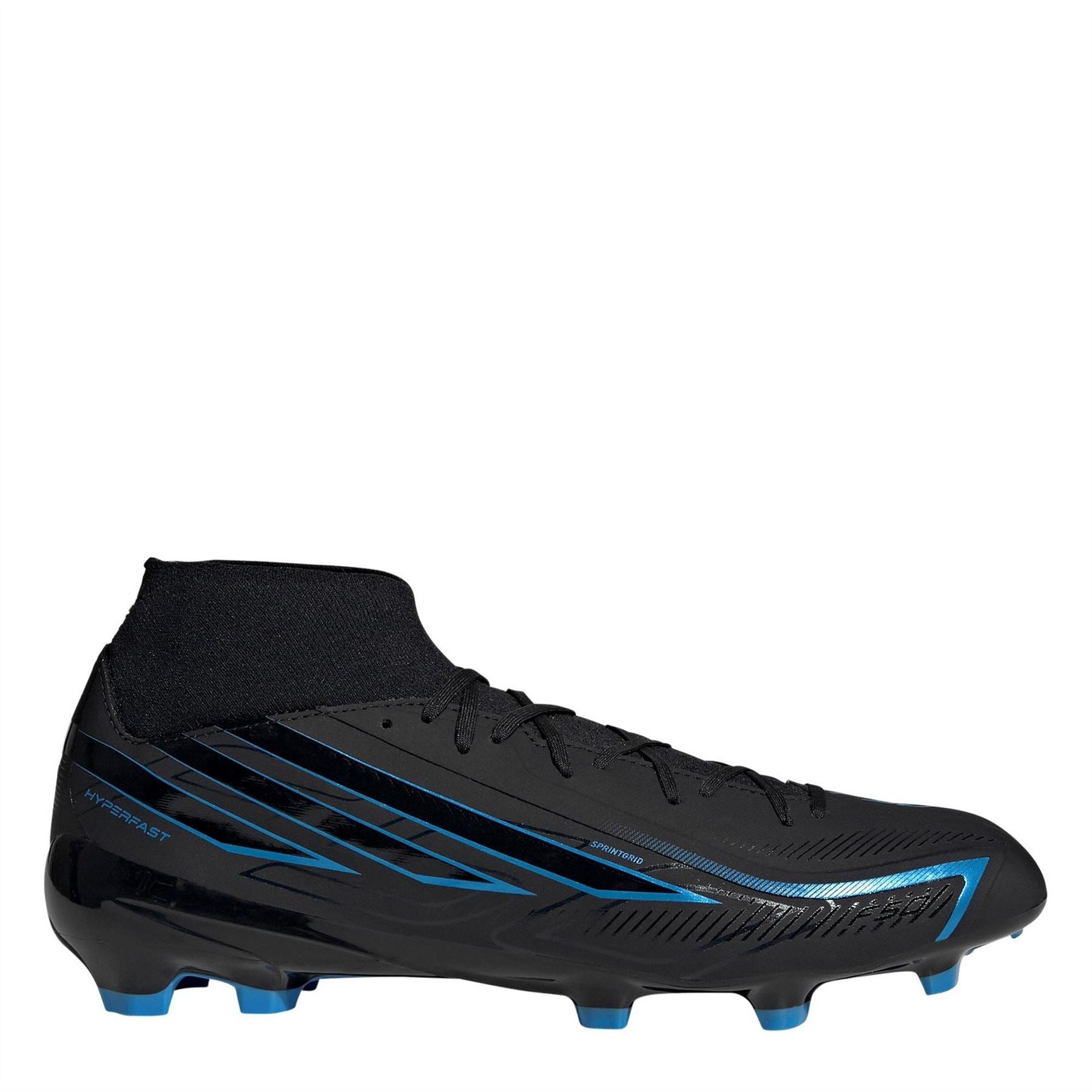 adidas Mens Hyperfast League Mid Firm Ground Football Boots