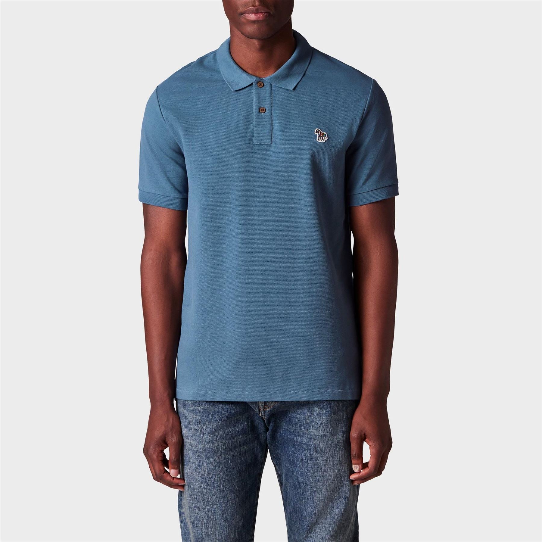 PS Paul Smith Regular Fit Zebra Polo Shirt