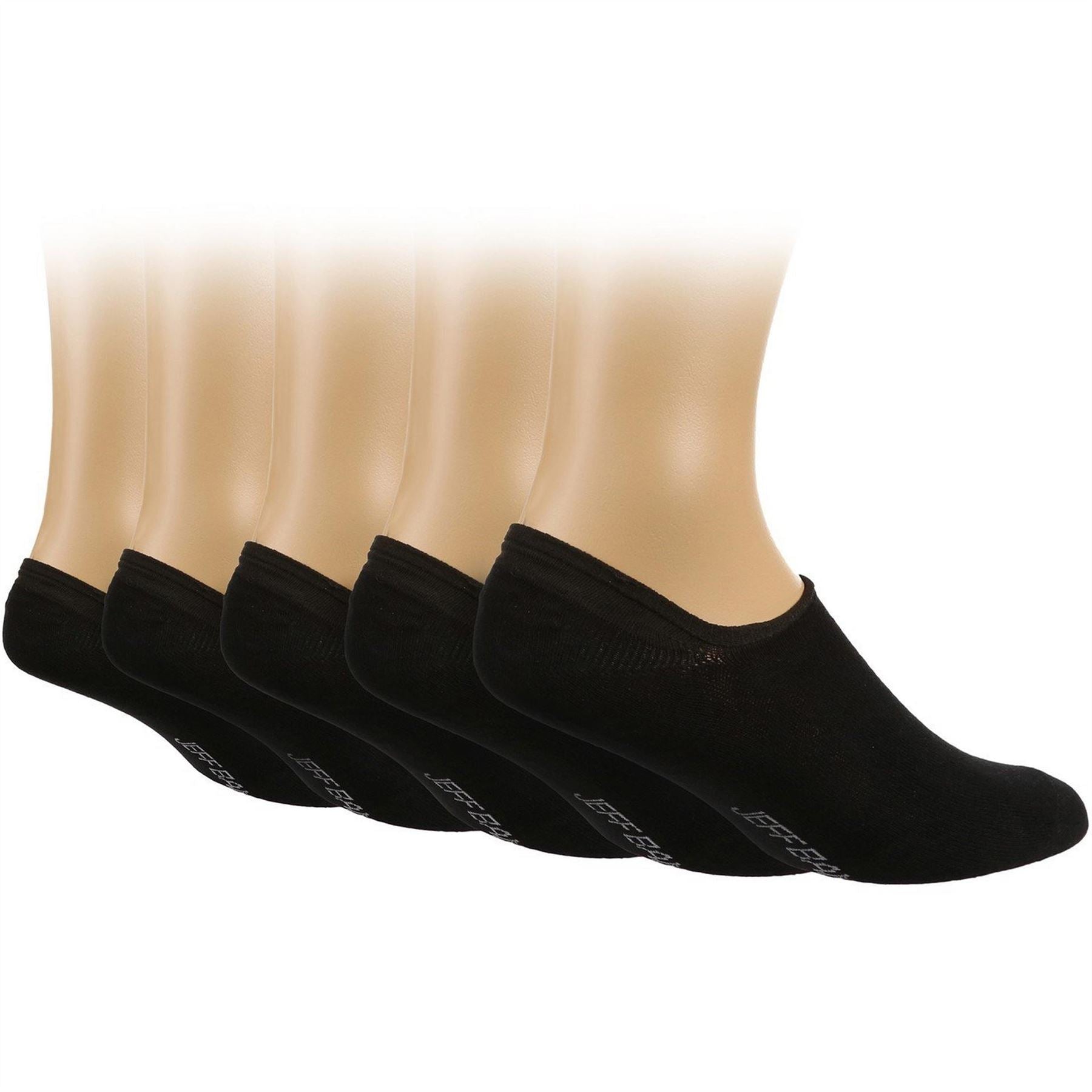 Jeff Banks 5 Pack Loafer Trainer Socks