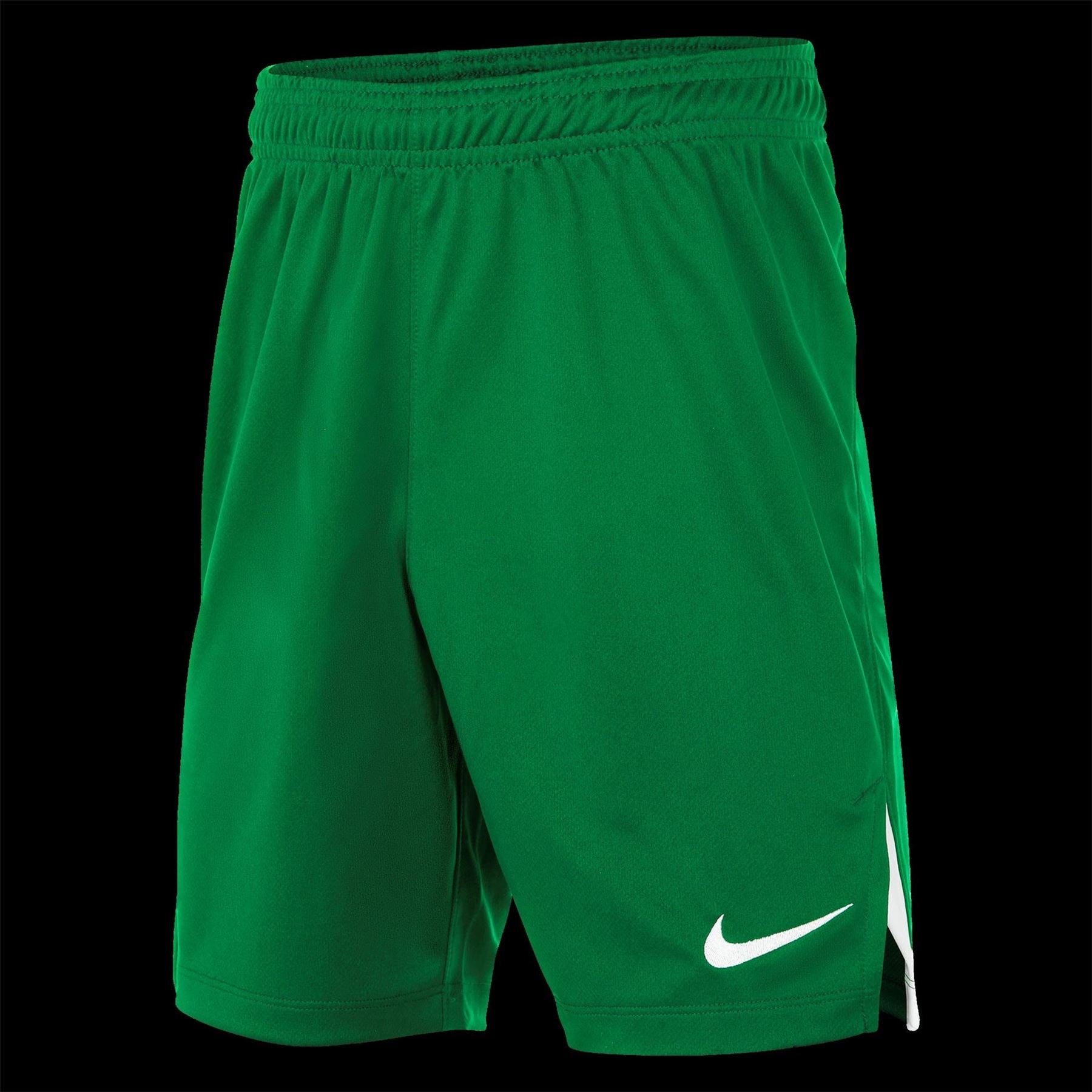 Nike Solid Patterned Soccer Shorts with Elasticated Waistband
