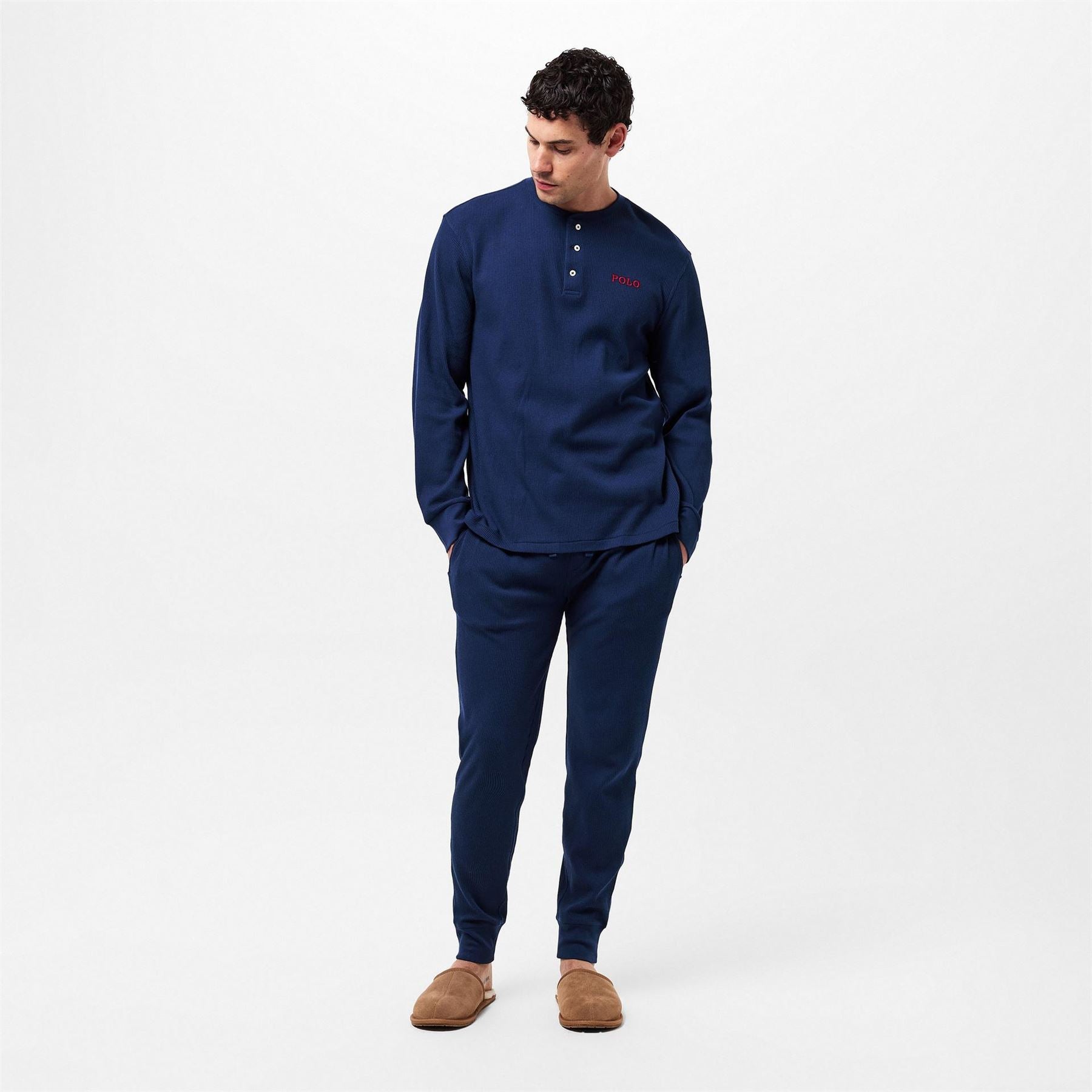 Polo Ralph Lauren Waffle Slim Ribbed Cuff Joggers