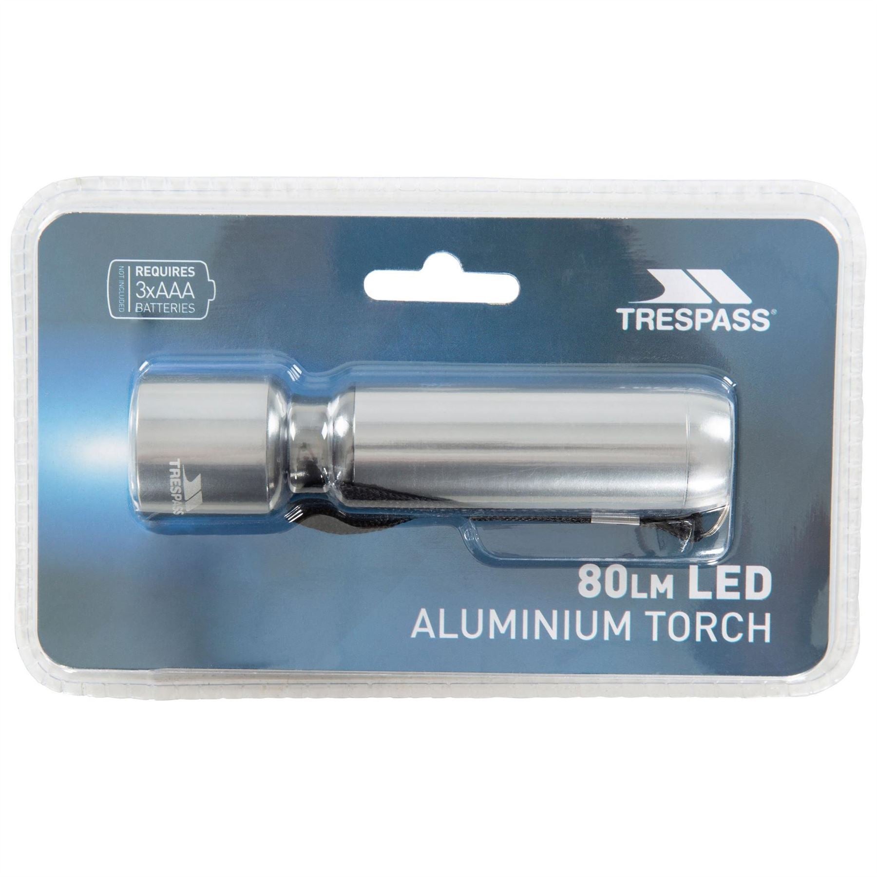 Trespass Adults Aluminium Spotlight Torch