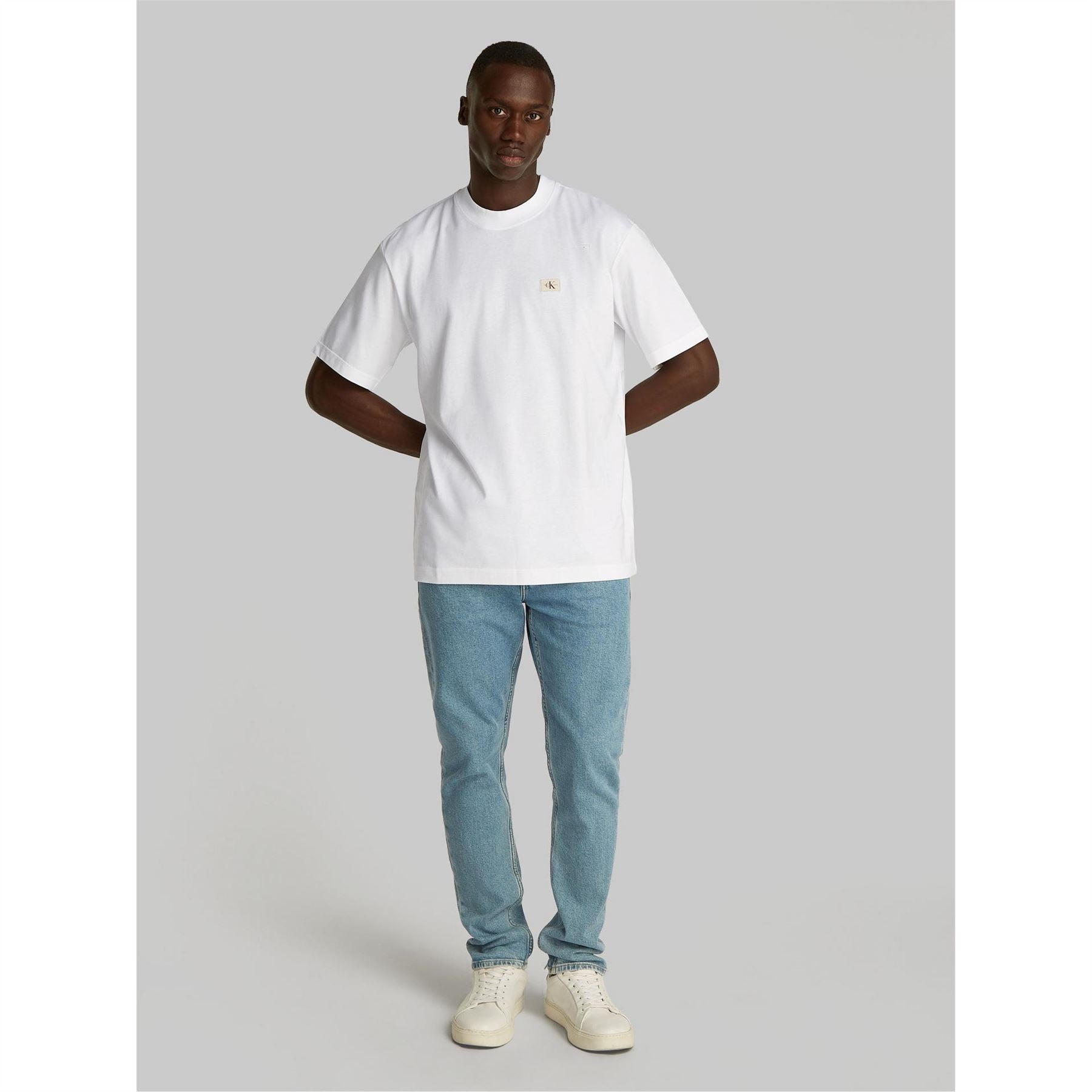 Calvin Klein Jeans Regular Fit Crew Neck Short Sleeve T-Shirt