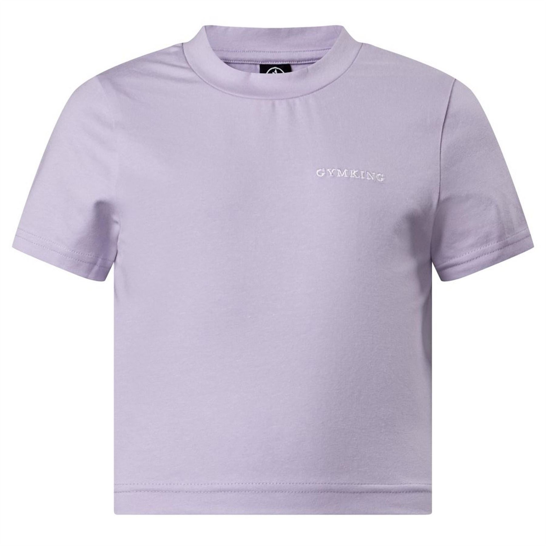 Gym King King Kids 365 Fitted Tee   Hyacinth