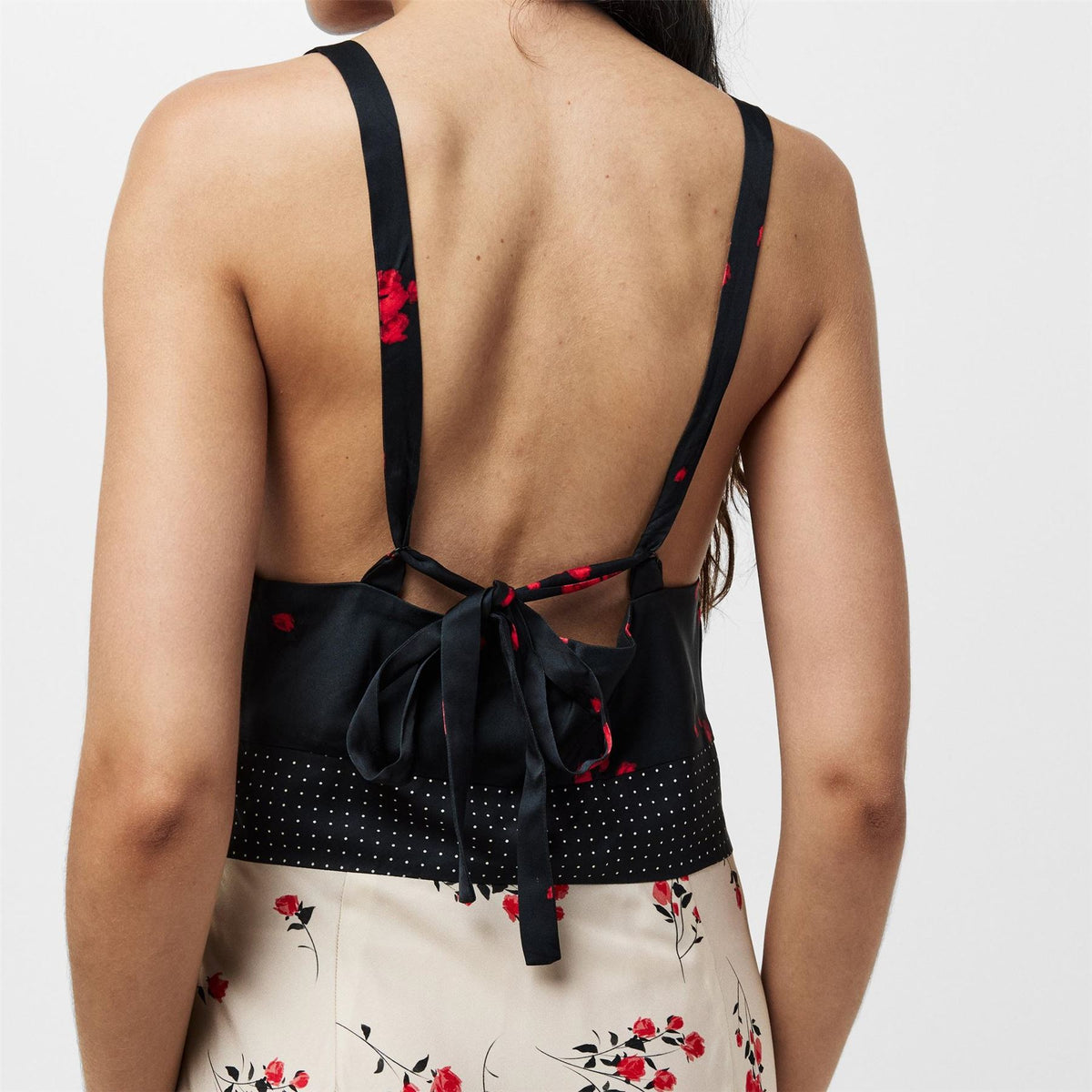 French Connection Ennis V-Neck Maxi Slip Dress