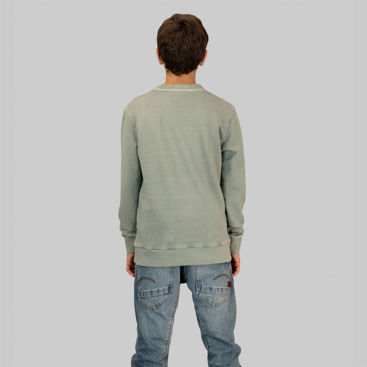 G Star Junior Crew Neck Regular Fit Sweatshirt