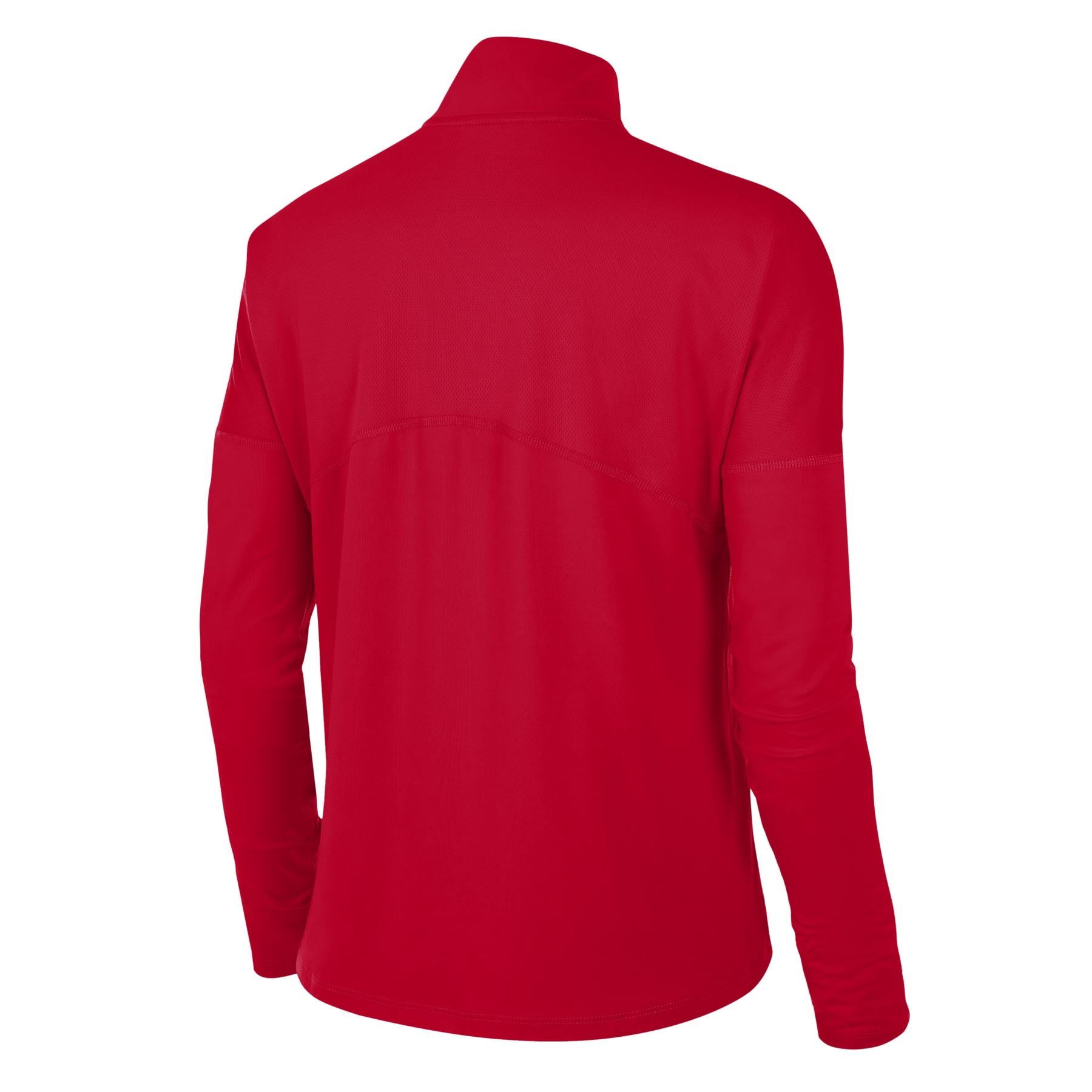 Nike Front Zipper Pocket Funnel Neck Long Sleeve Athletic Top