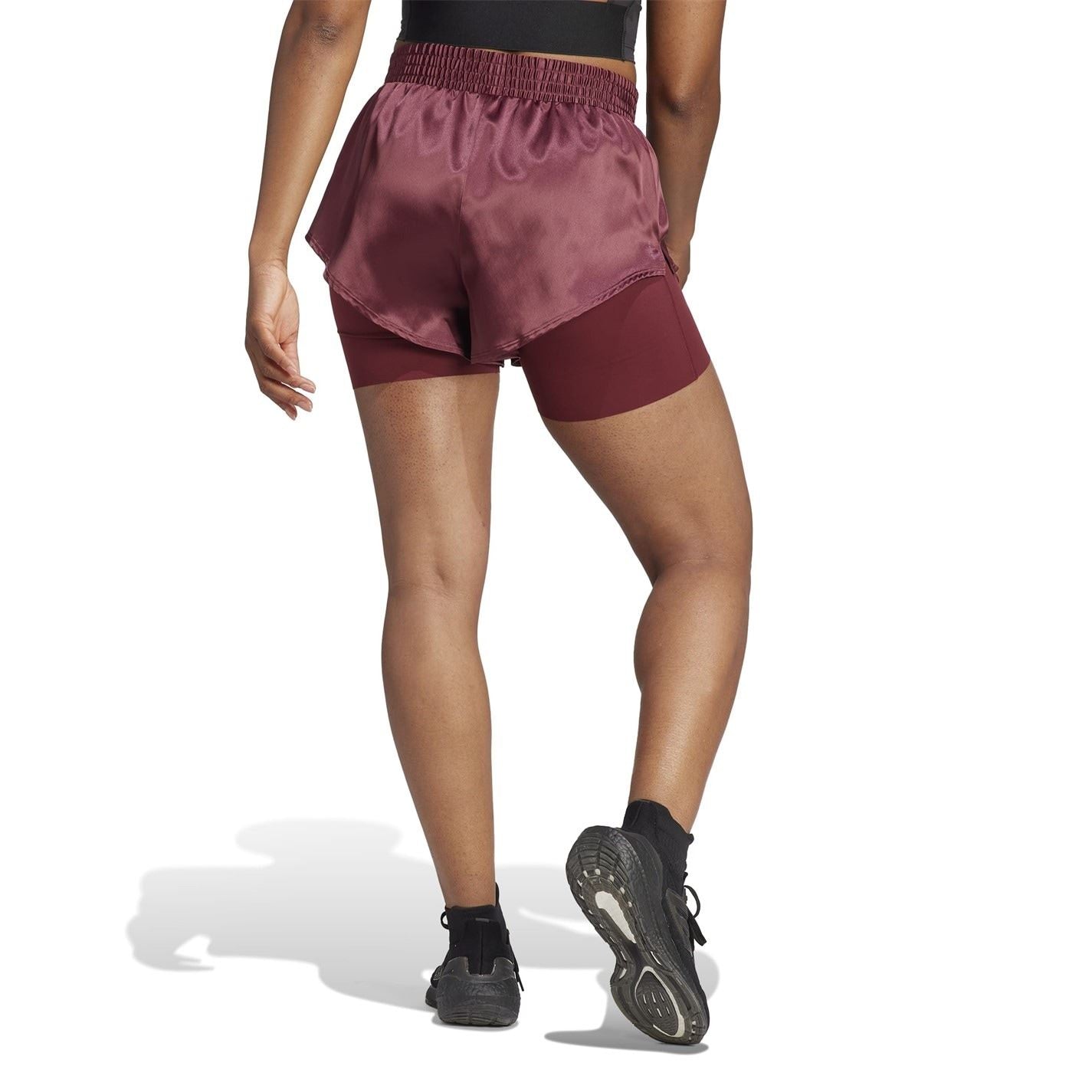 adidas Womens Power Aeroready 2 In 1 Shorts